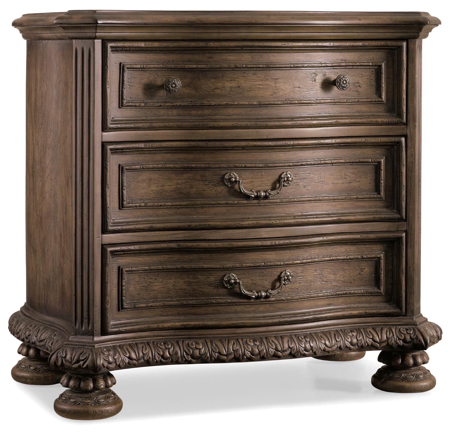 Rhapsody Three Drawer Nightstand - Frankwebs