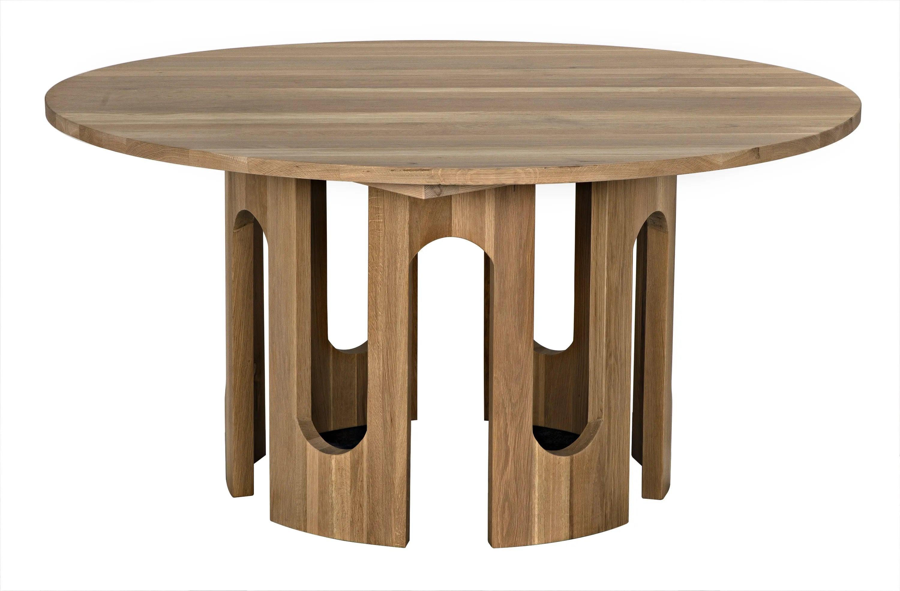Kirill Table, White Oak - Frankwebs