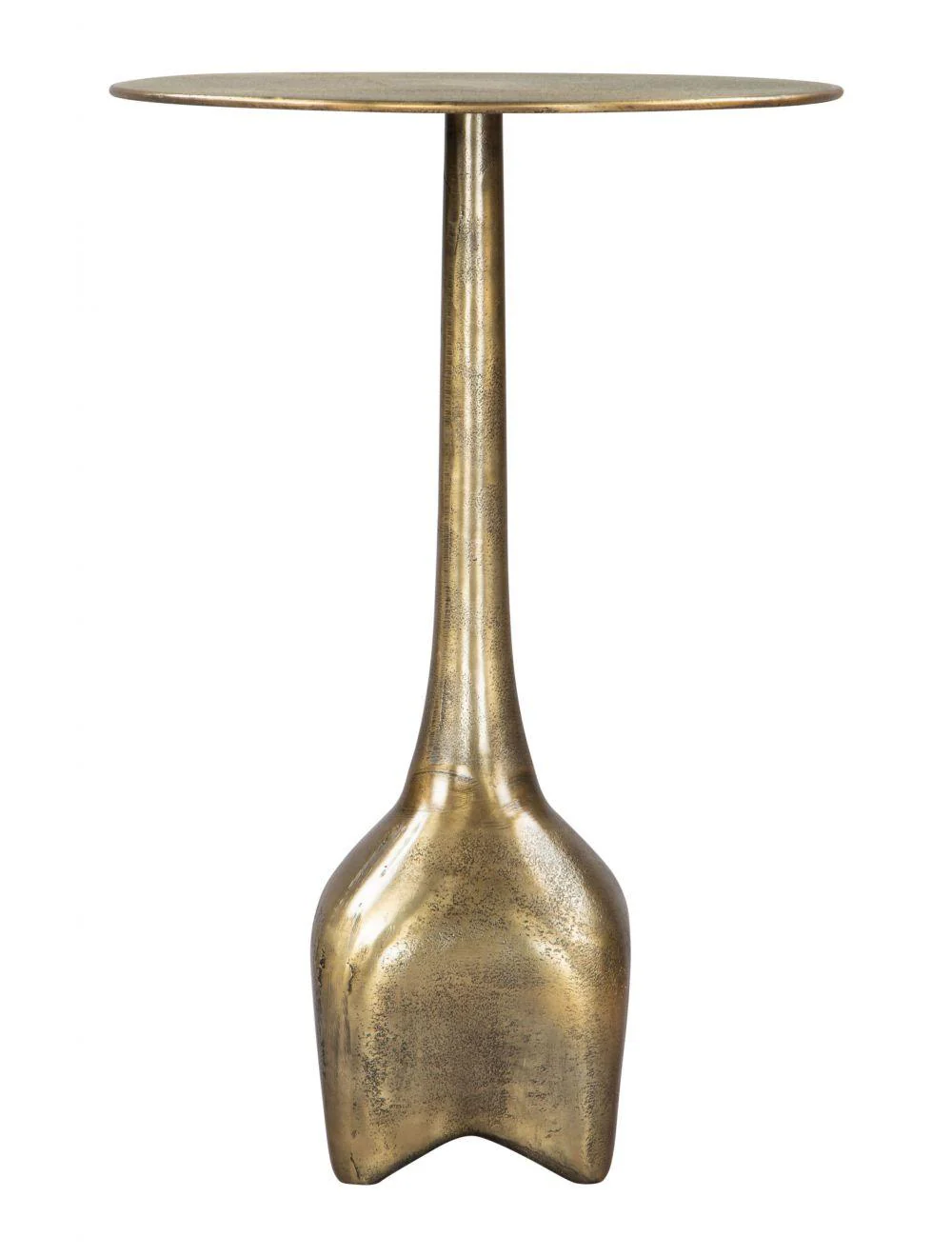 Lexi Side Table Antique Brass - Frankwebs