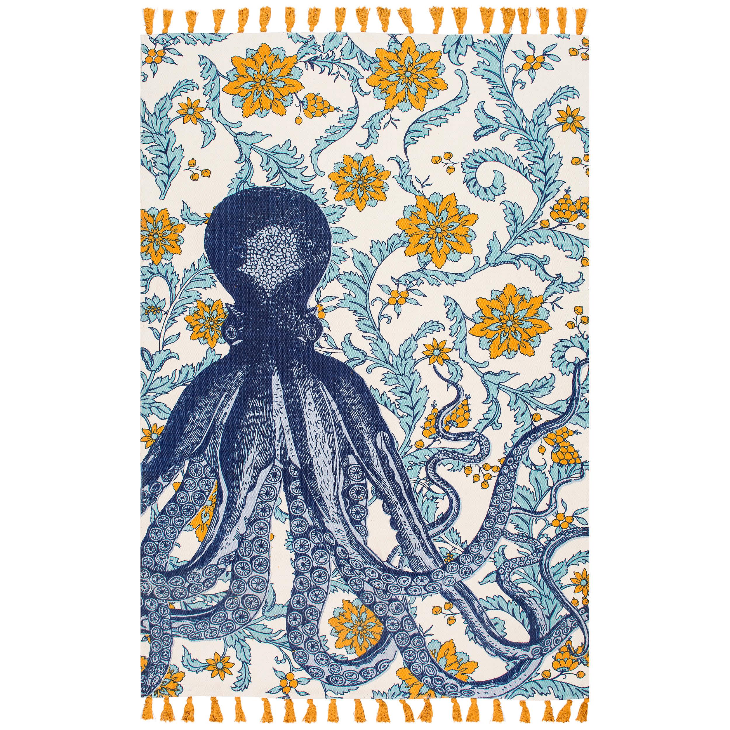 Thomas Paul Flatweave Cotton Octopus - Frankwebs