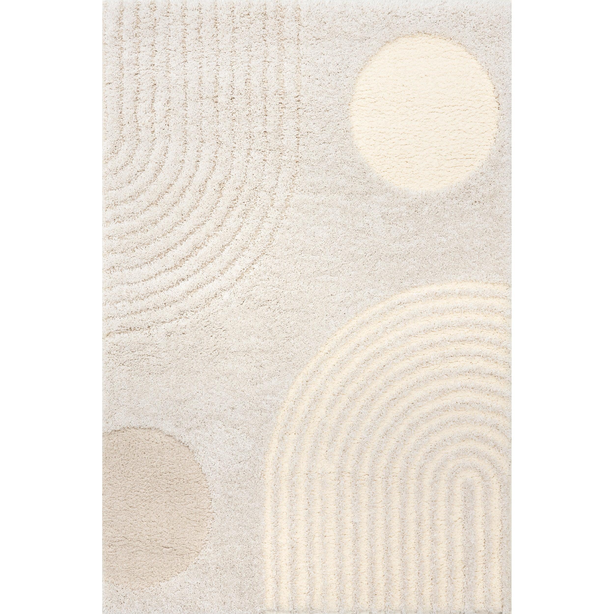 Gloria Abstract Shag Area Rug - Frankwebs