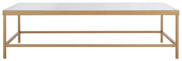 CARALYN RECTANGLE MARBLE COFFEE TABLE - Frankwebs