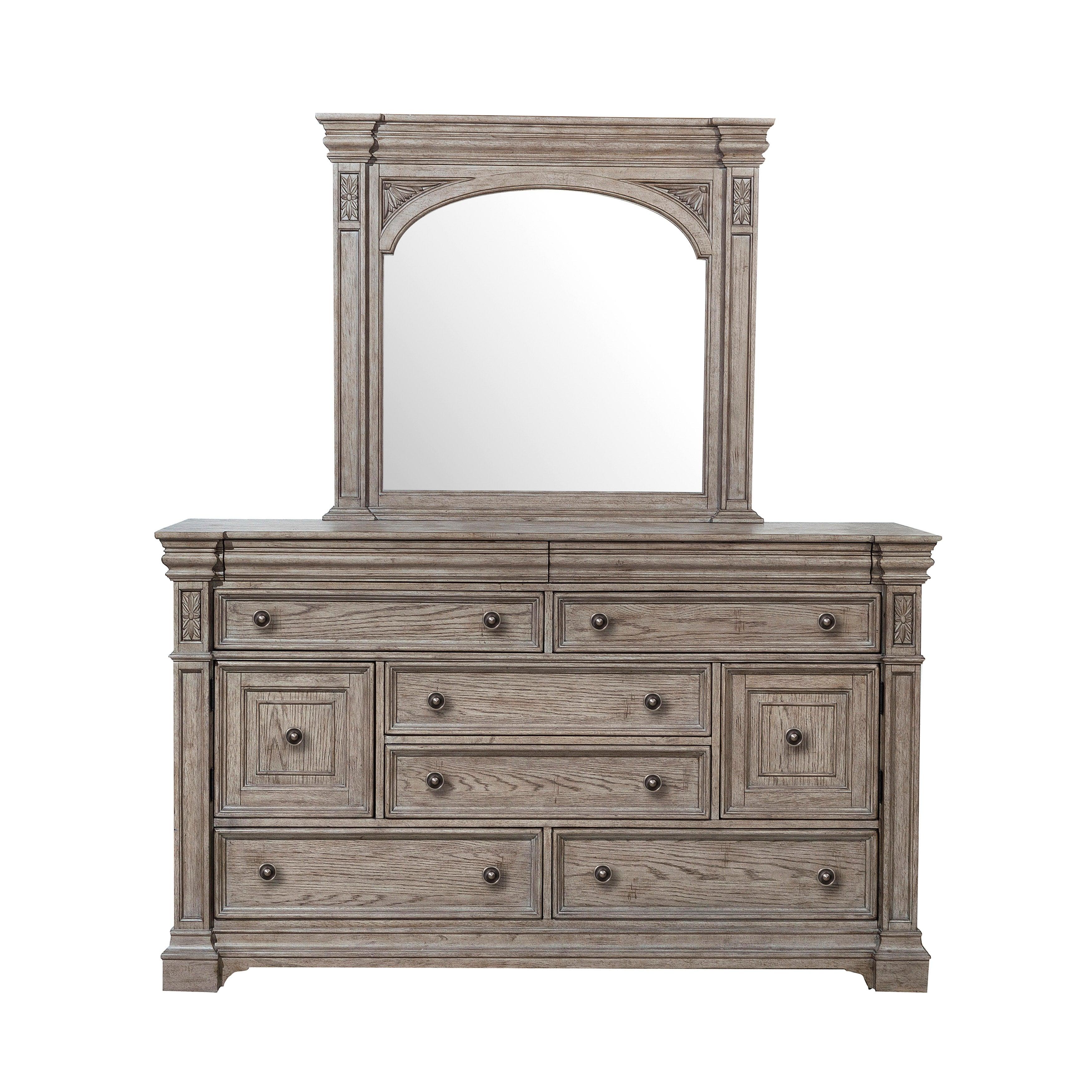 Kingsbury Beveled Dresser Mirror - Frankwebs