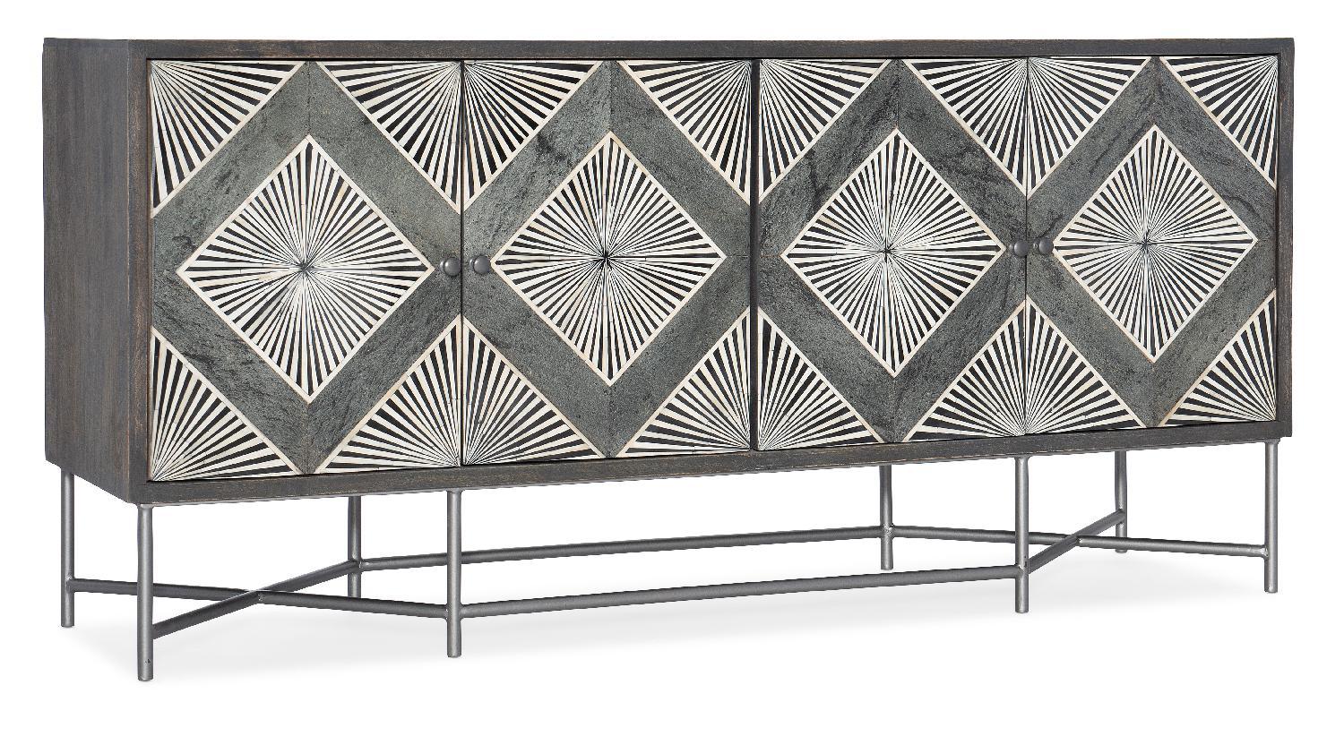 Melange Hawthorne Four Door Credenza - Frankwebs