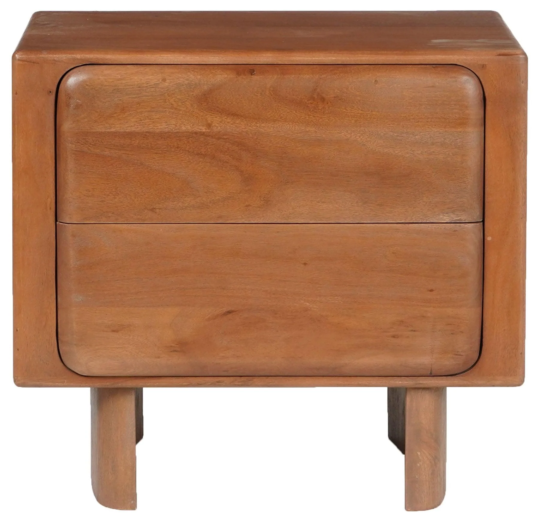 FINLEY 2 DRAWER WOOD NIGHTSTAND - Frankwebs