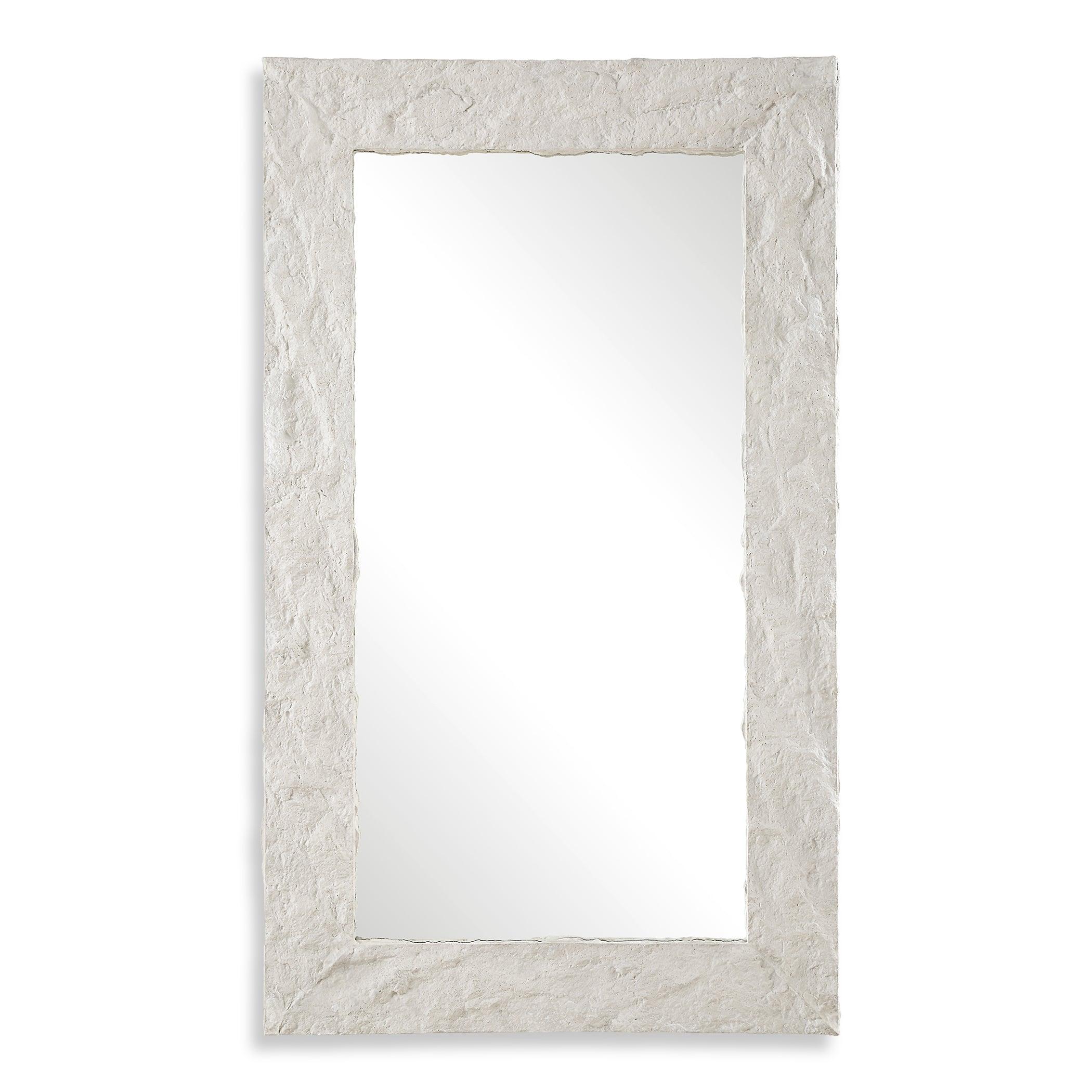 Quarry Rectangle Stone Veneer Mirror - Frankwebs