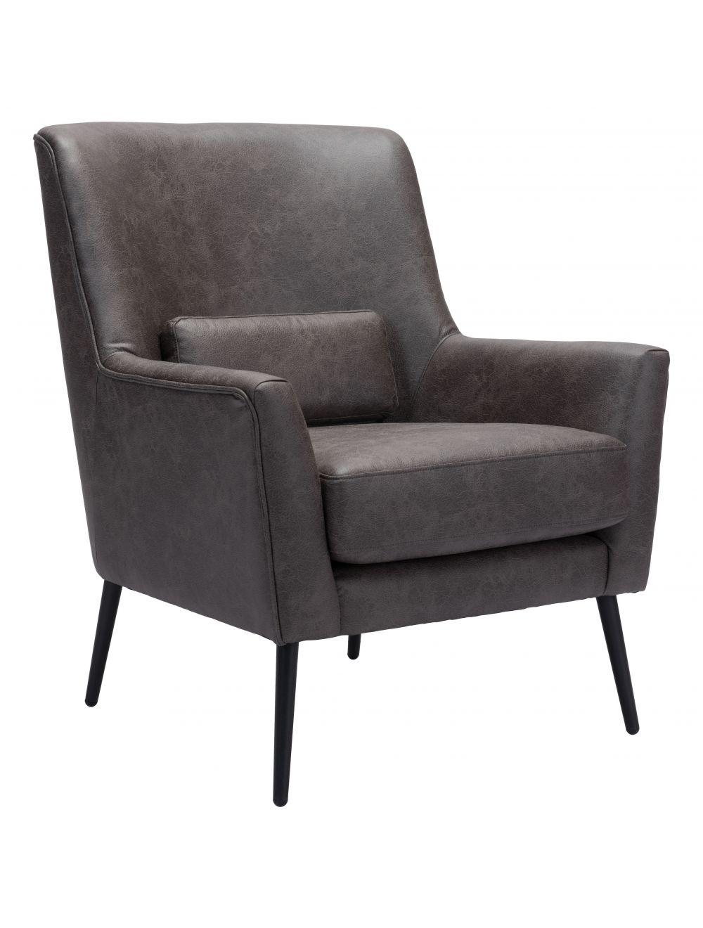 Ontario Accent Chair Vintage Black - Frankwebs