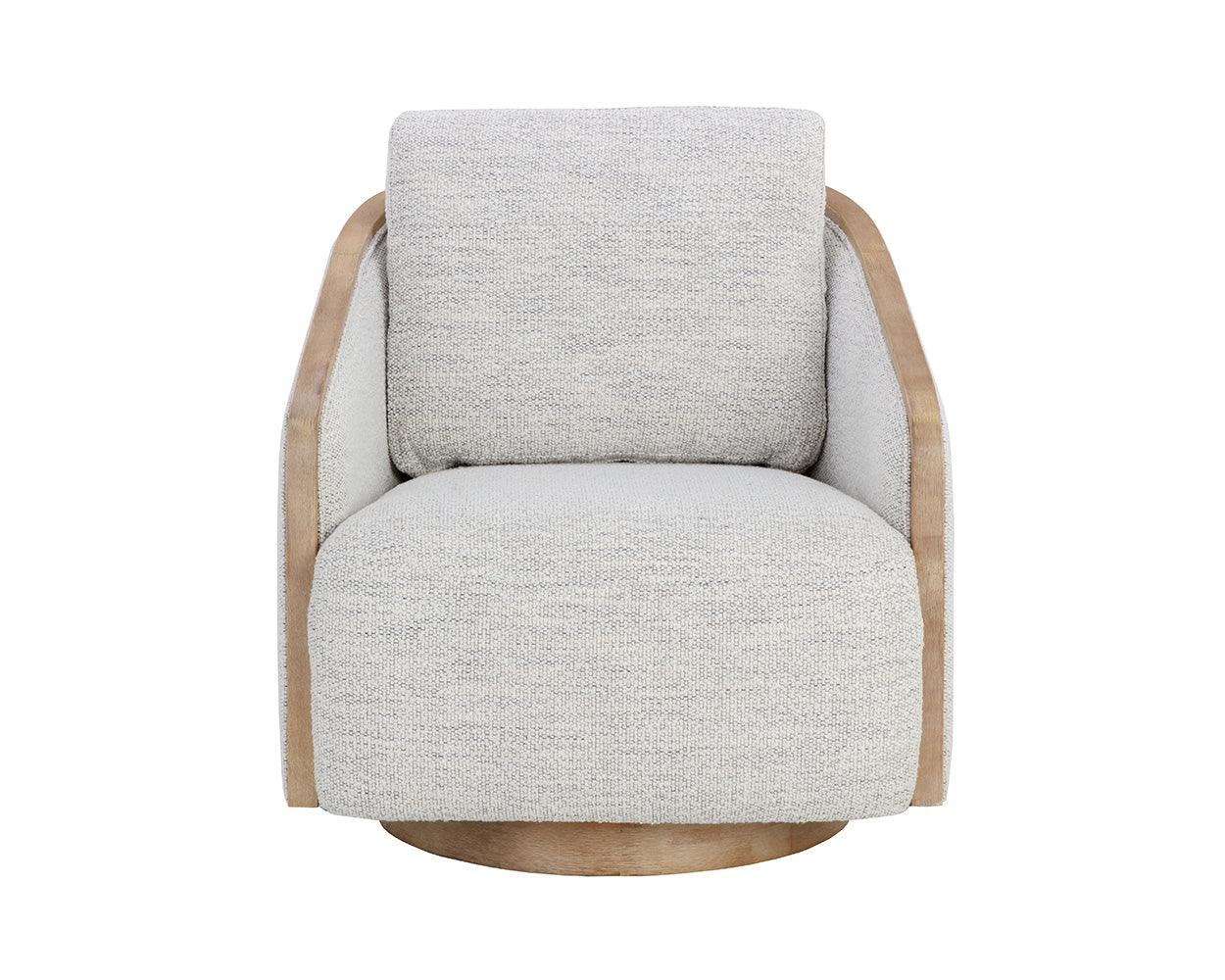 Tasia Swivel Lounge Chair - Frankwebs