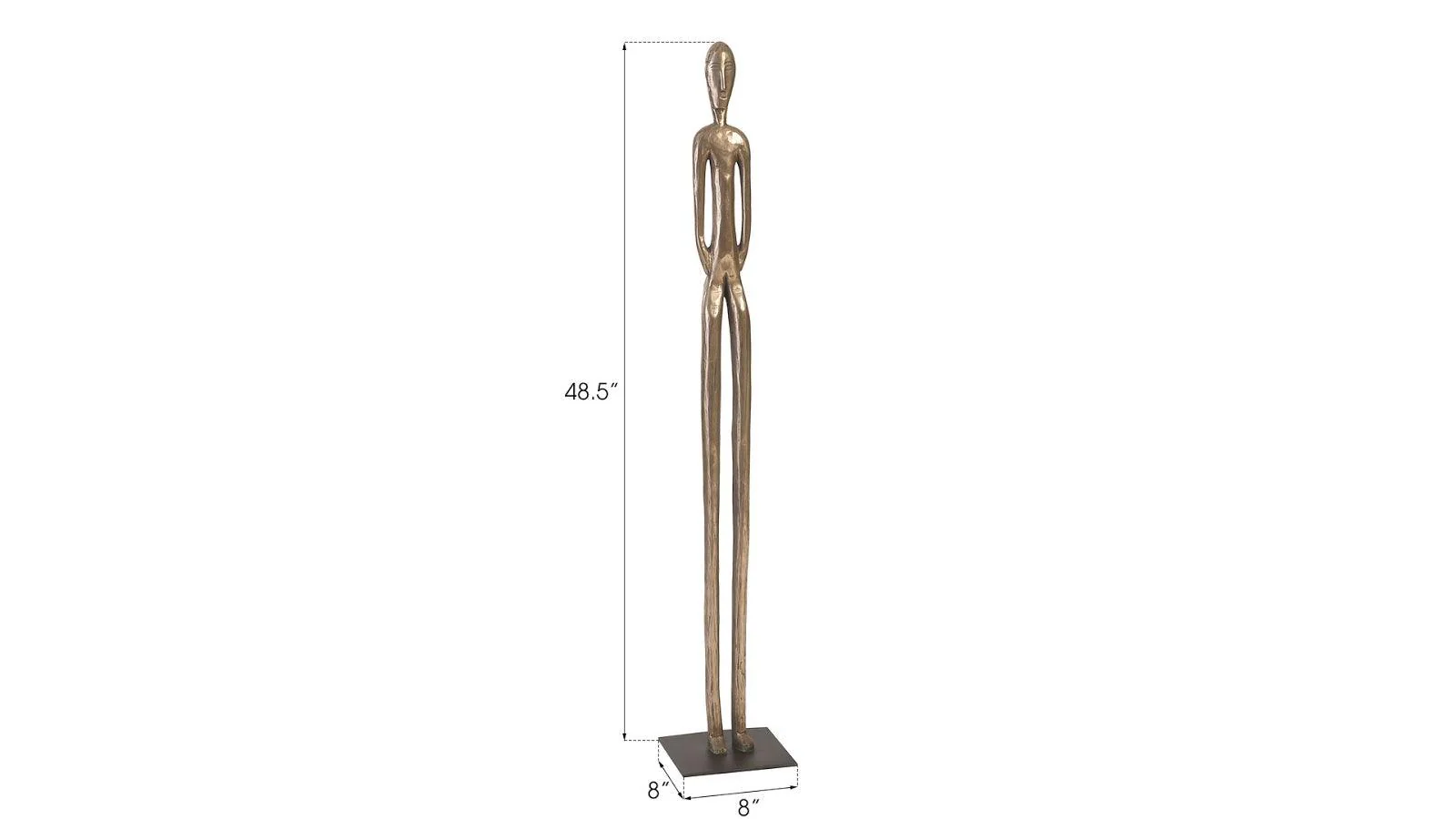 Bulol Sculpture, Polished Bronze, SM - Frankwebs