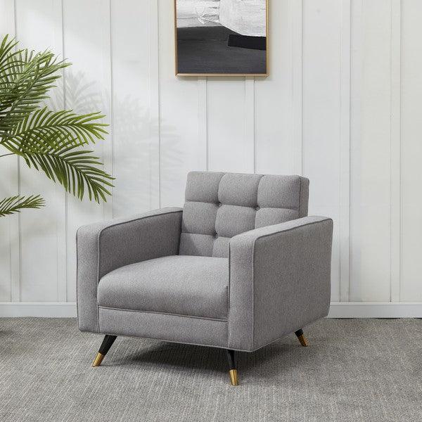 BRADSON TUFTED BACK ACCENT CHAIR - Frankwebs