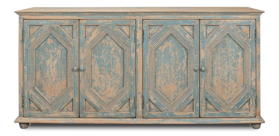 Four Diamonds Sideboard - Blue - Frankwebs