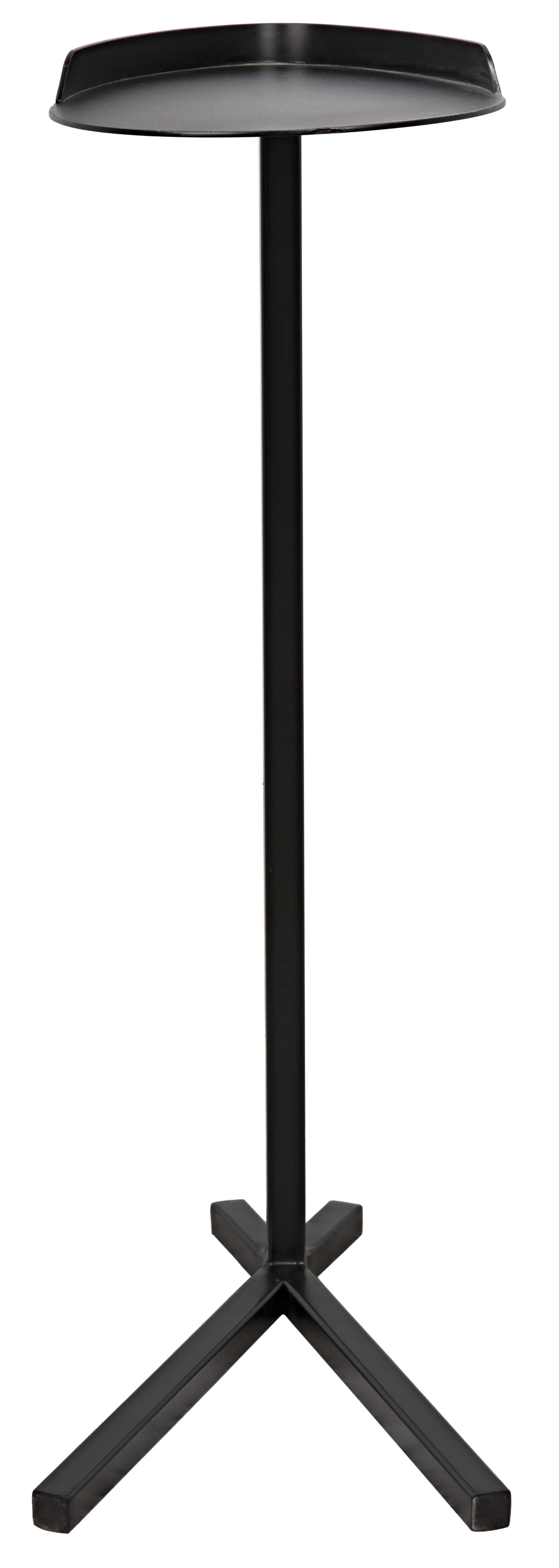 Golem Side Table, Black Steel - Frankwebs