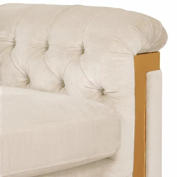 LETHBRIDGE TUFTED VELVET SOFA - Frankwebs