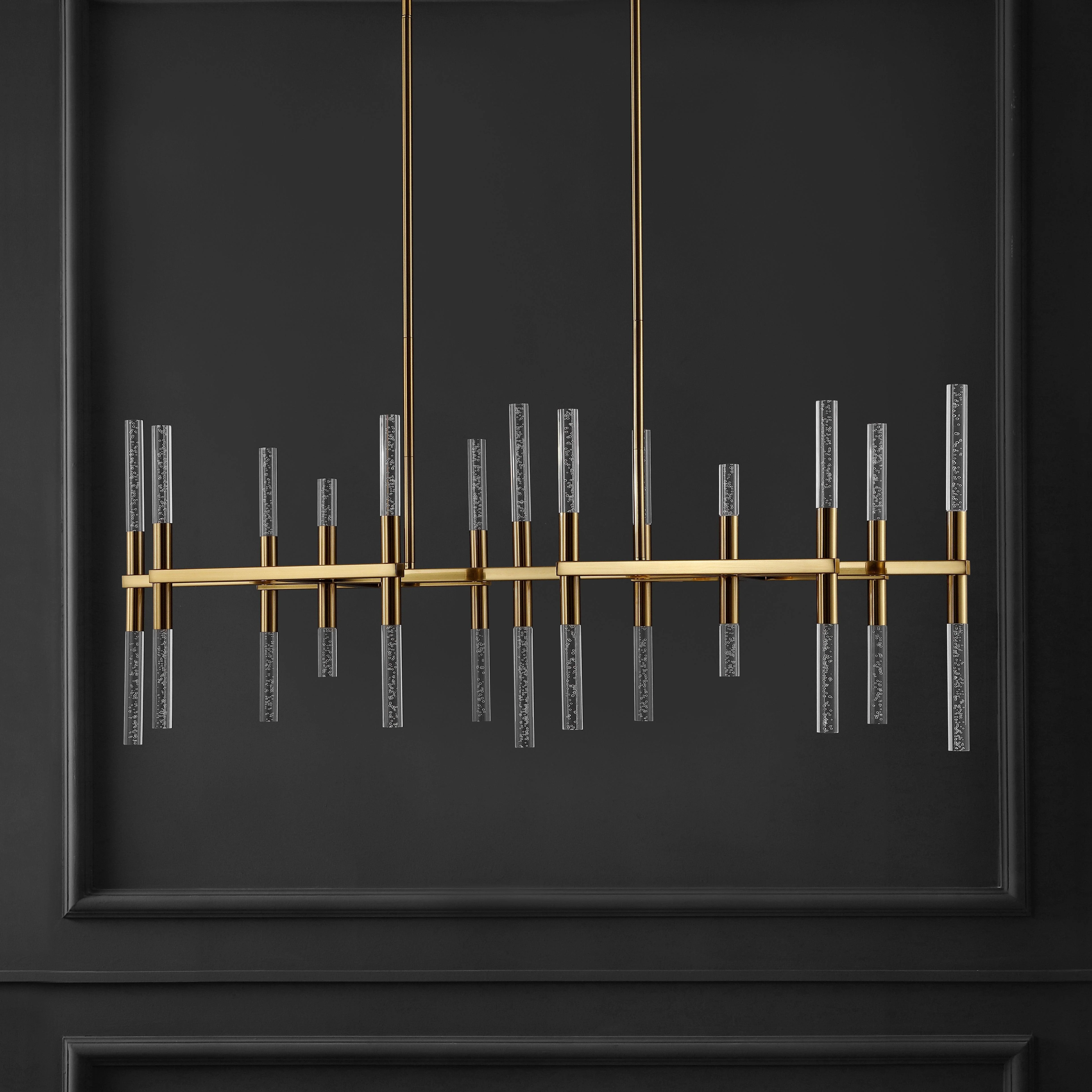 EVARIA ACRYLIC TUBE CHANDELIER - Frankwebs