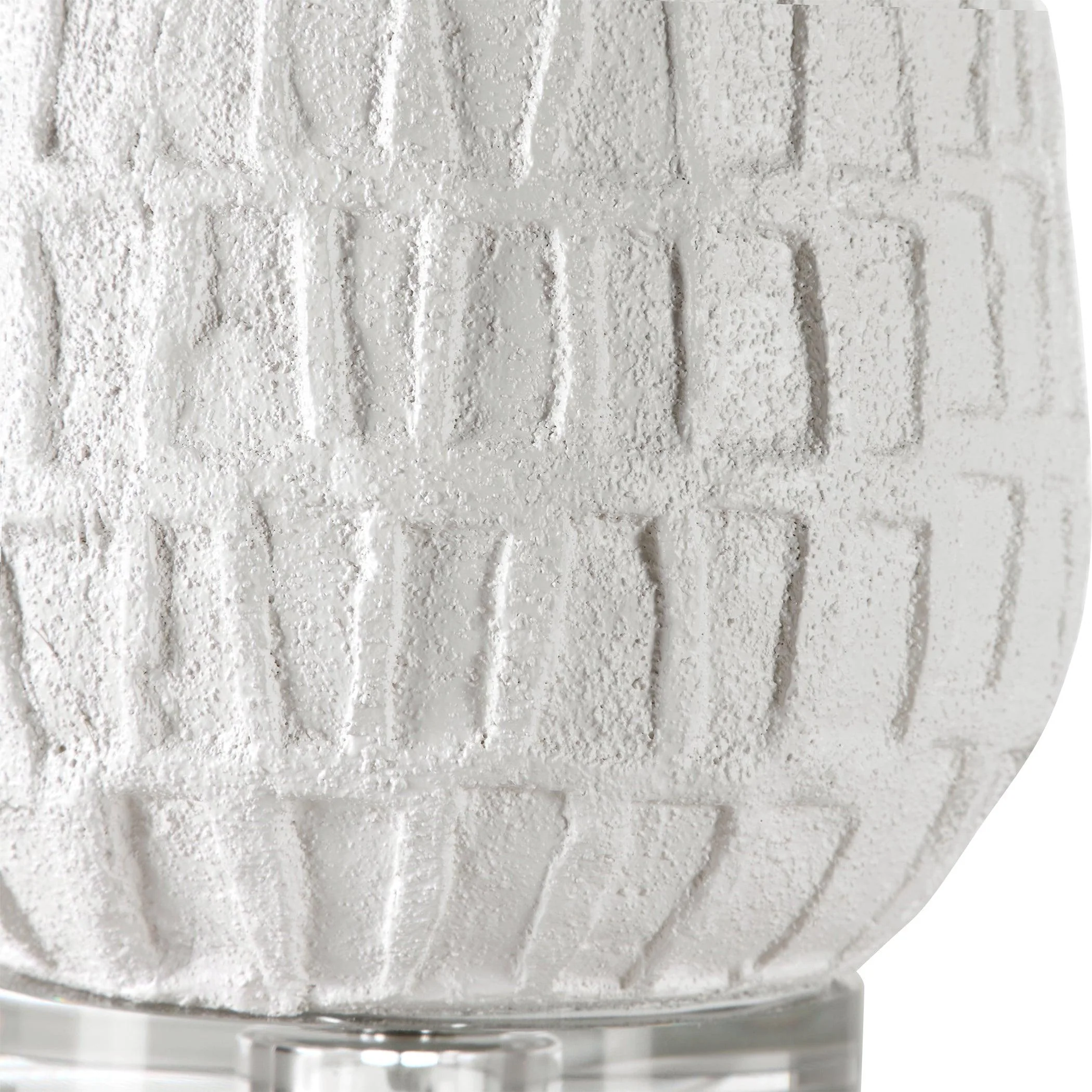 CAELINA TEXTURED WHITE TABLE LAMP - Frankwebs