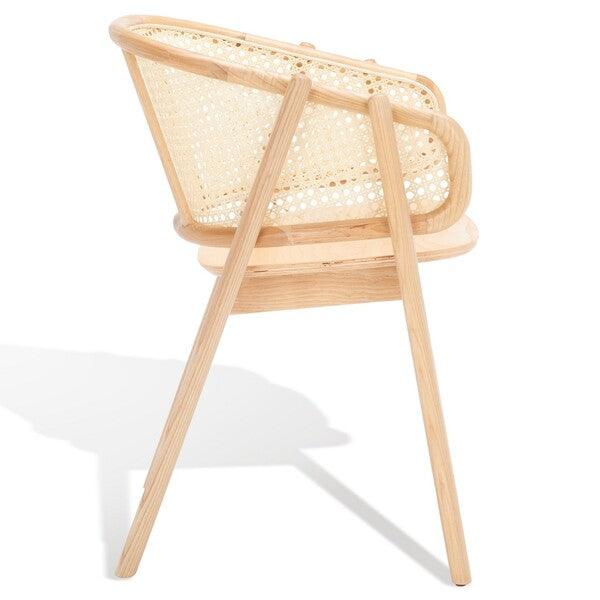 EMMY RATTAN BACK DINING CHAIR - Frankwebs