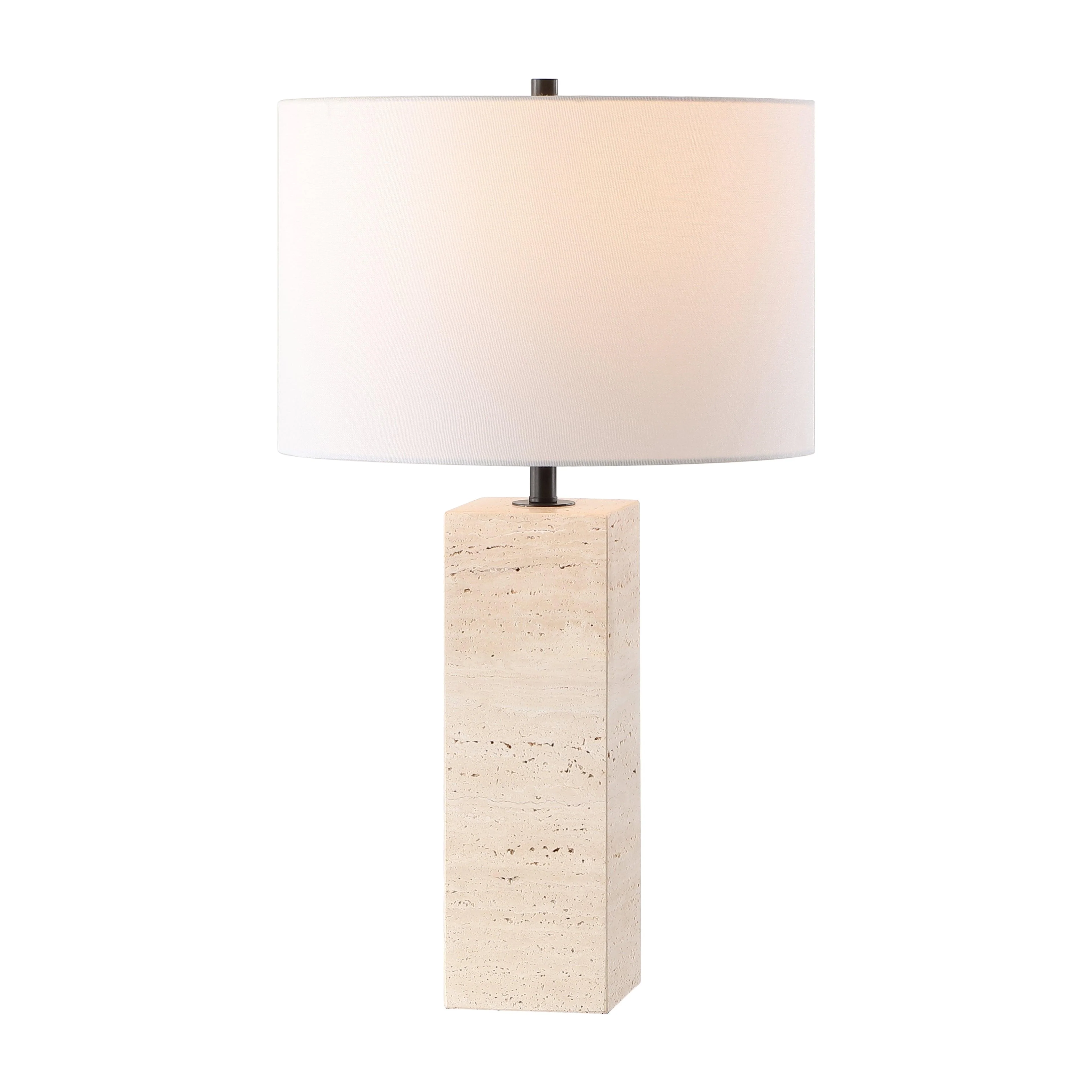 KATEBRYN TRAVERTINE TABLE LAMP - Frankwebs