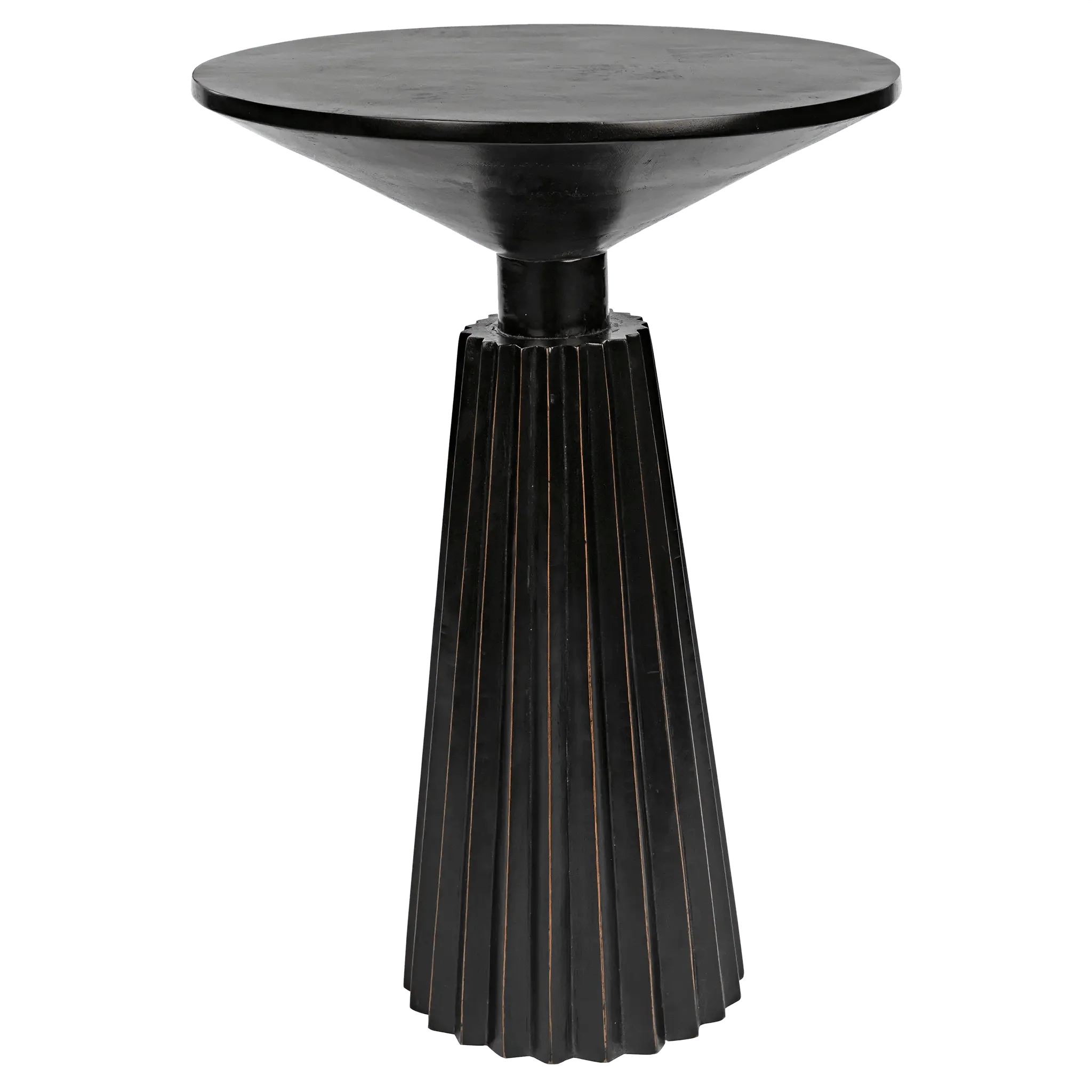 Orson Side Table, Hand Rubbed Black - Frankwebs