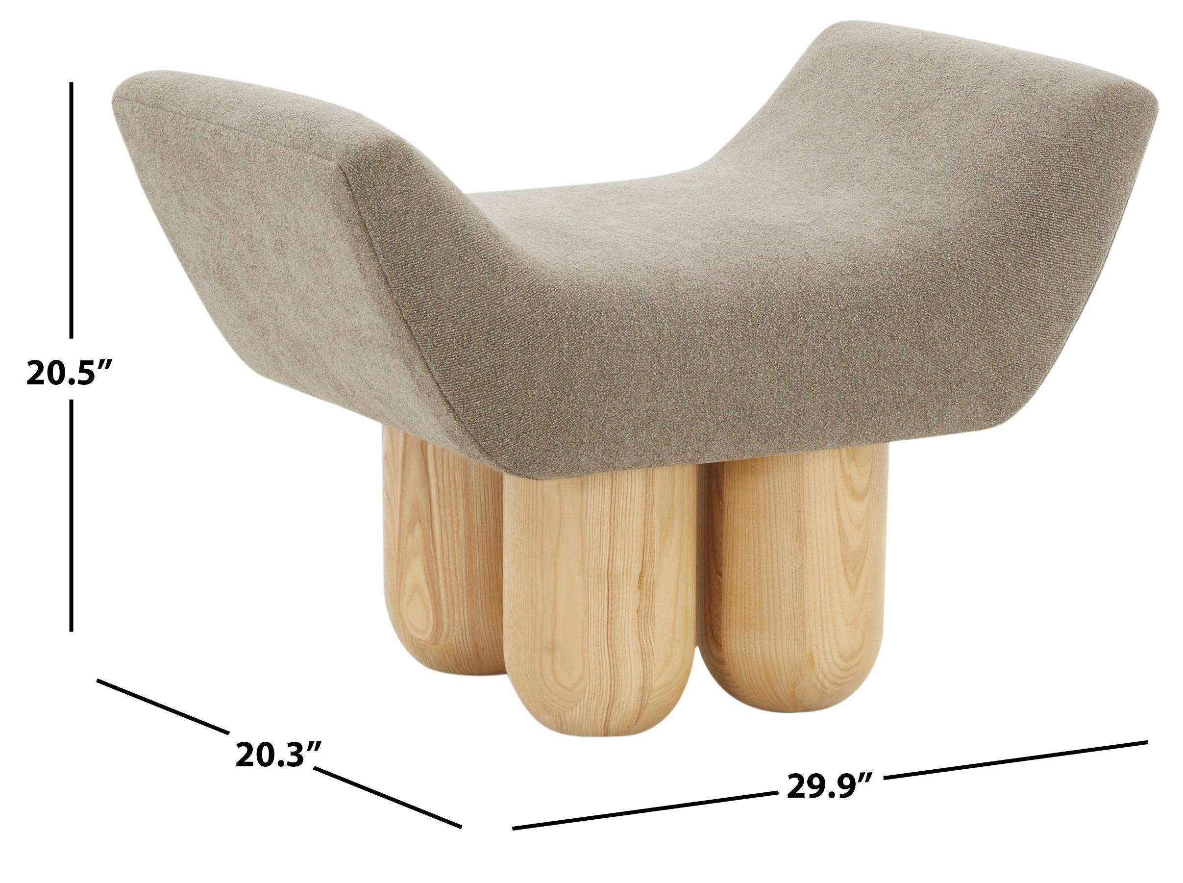 GIANCARLO UPHOLSTERED OTTOMAN - Frankwebs