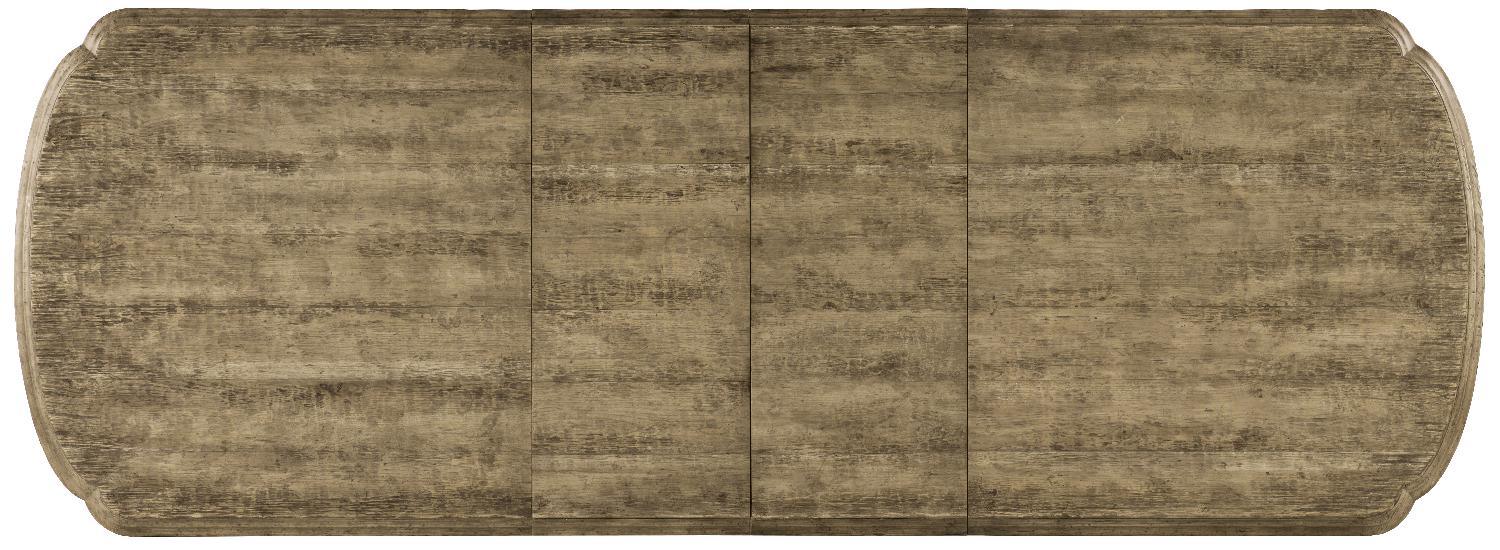 La Grange Le Vieux 86in Double Pedestal Table with2-18in Leaves - Frankwebs