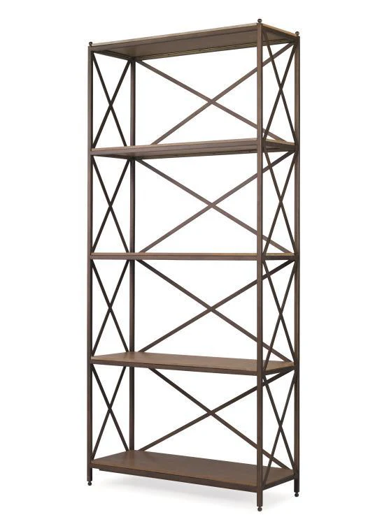 Details Occasional Nob Hill Bookcase 38 X 14 X 84 - Frankwebs