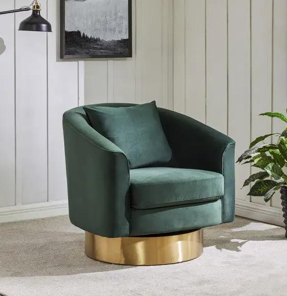 JOAQUIN SWIVEL BARREL CHAIR - Frankwebs