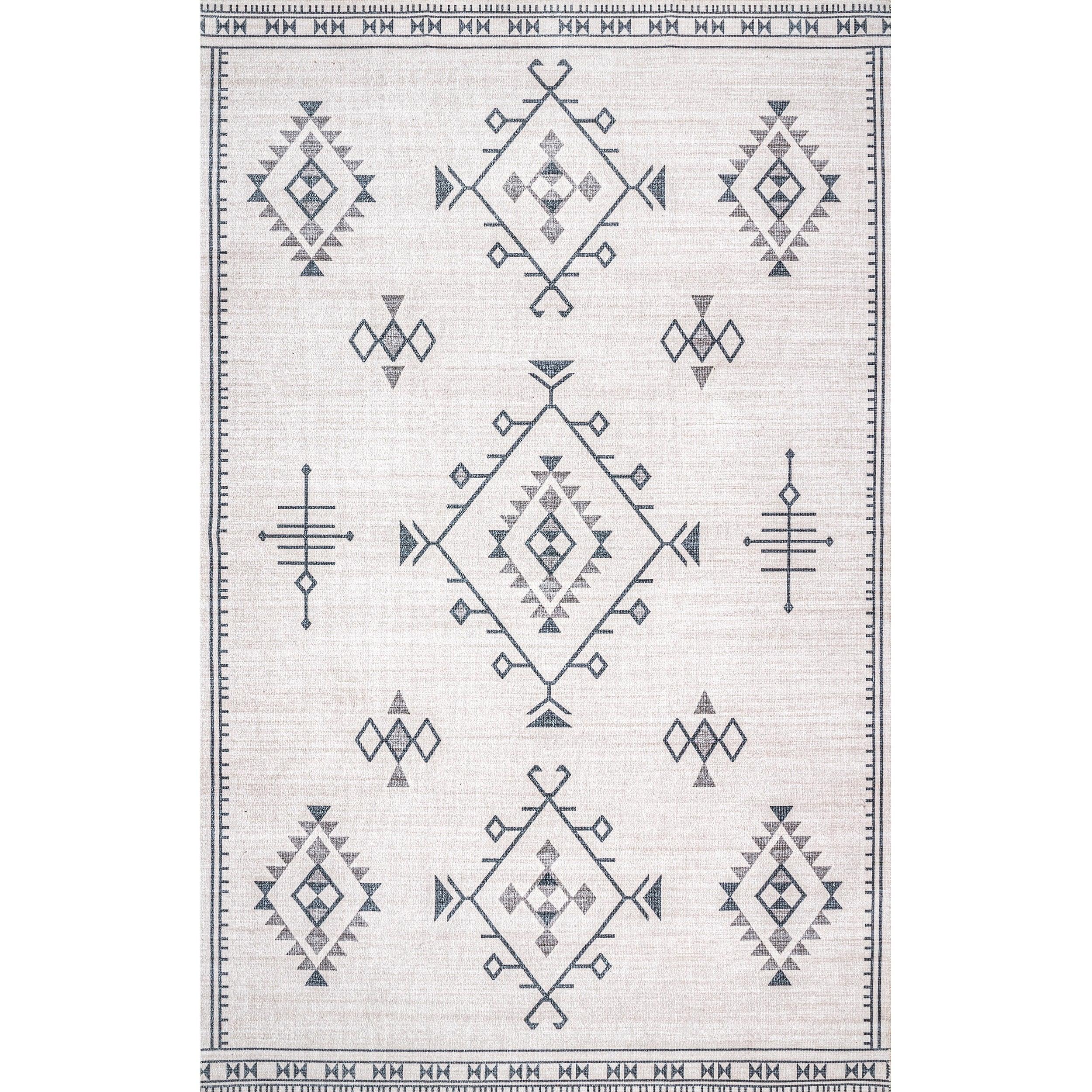 Evalyn Southwestern Machine Washable Area Rug - Frankwebs