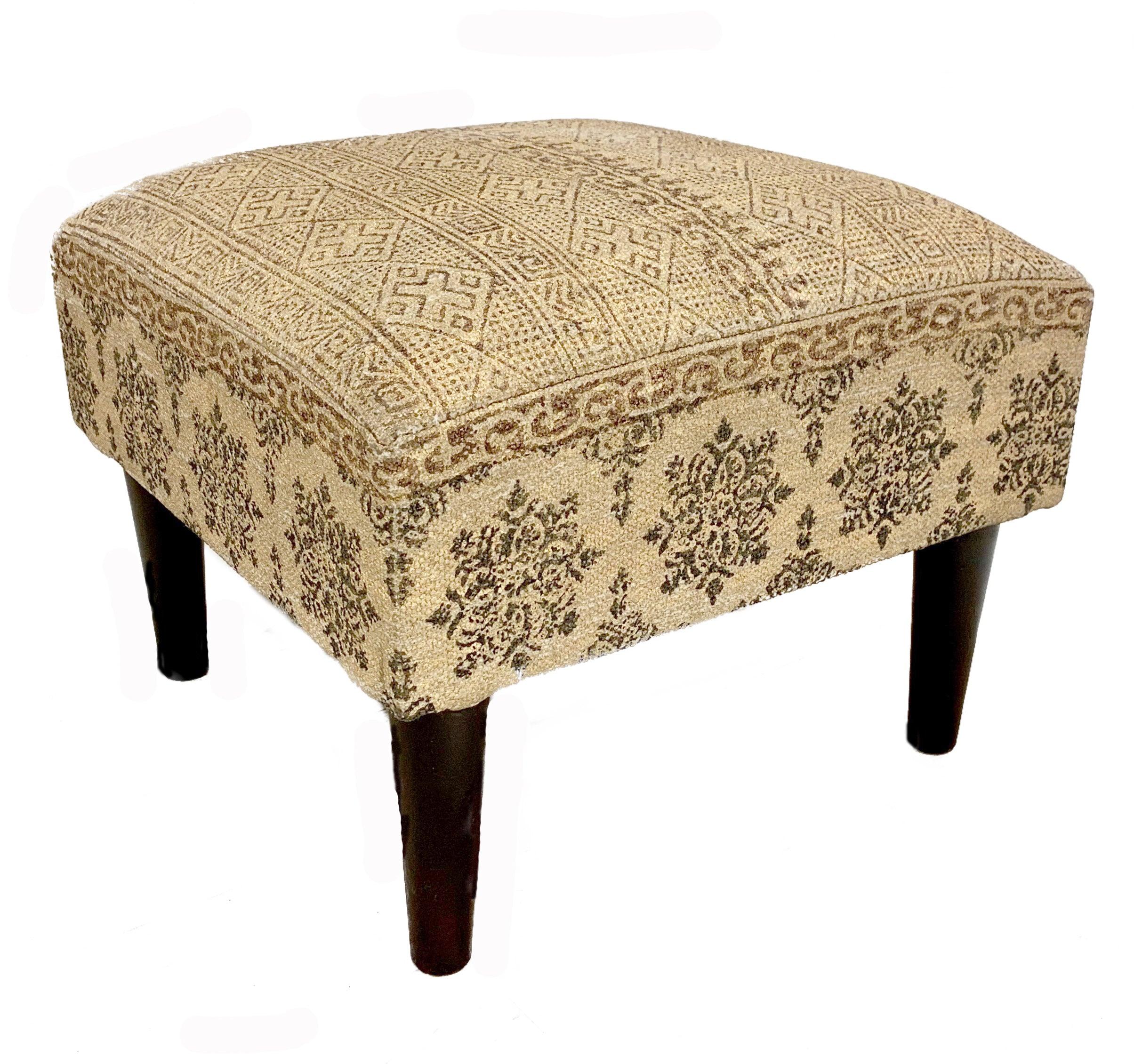 Printed Cotton Stool - Frankwebs