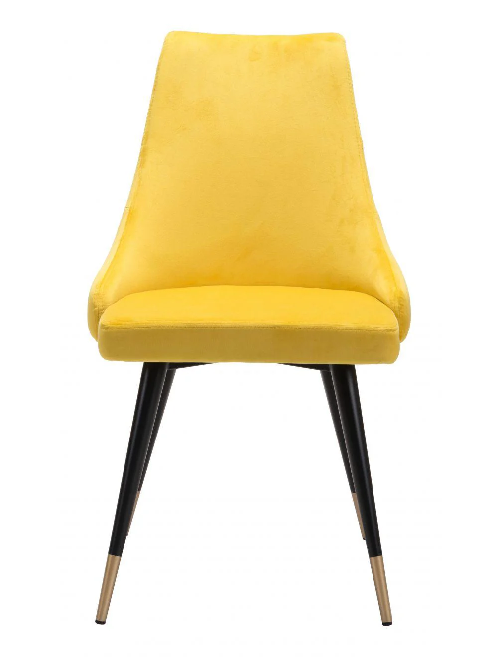 Piccolo Dining Chair (Set of 2) Yellow - Frankwebs