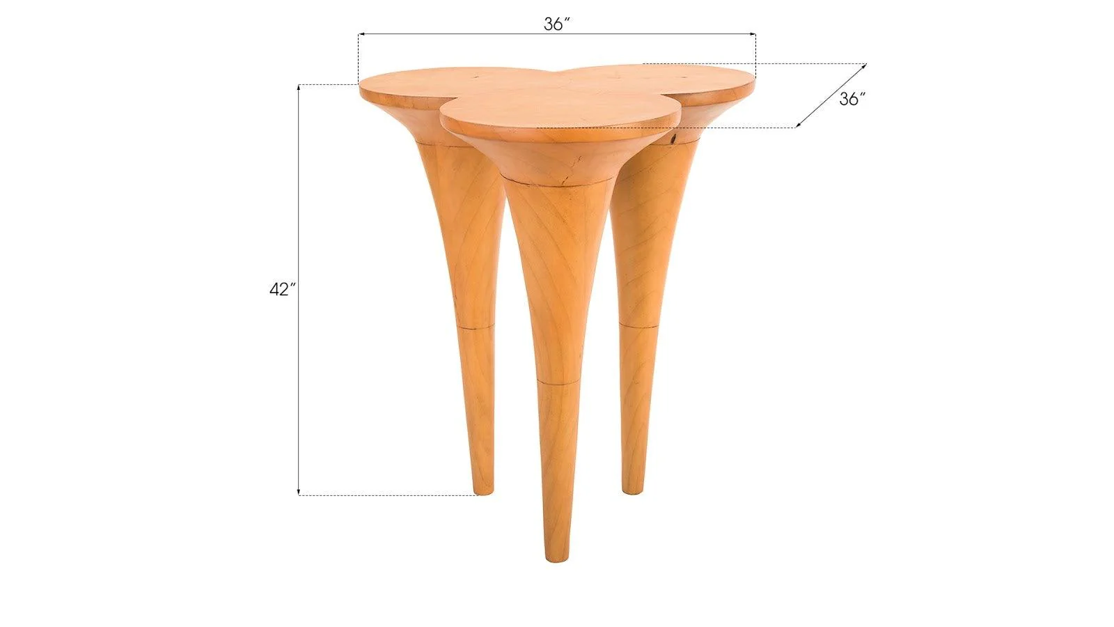 Marley Bar Table, Resin, Faux Bois Finish - Frankwebs