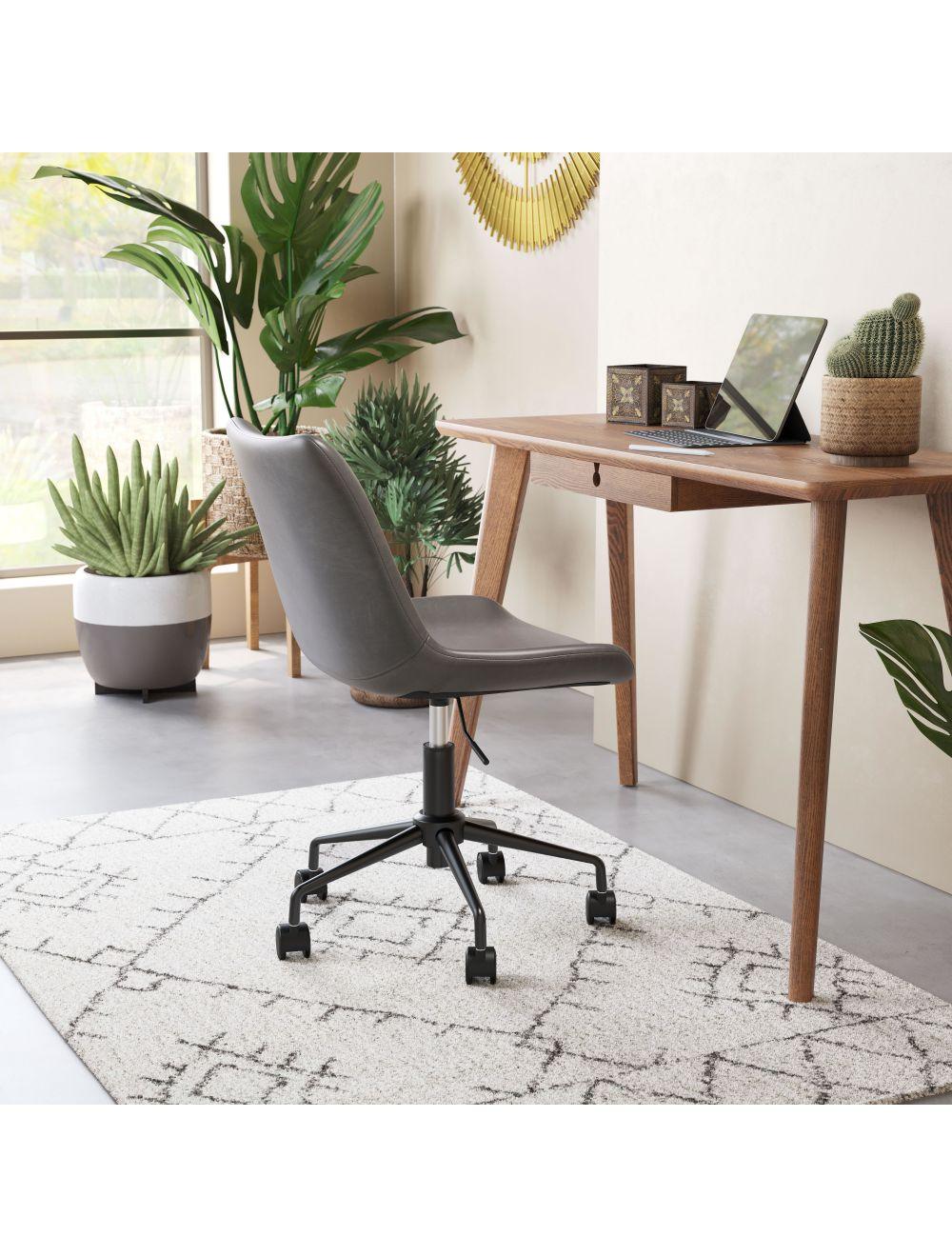 Byron Office Chair Gray - Frankwebs