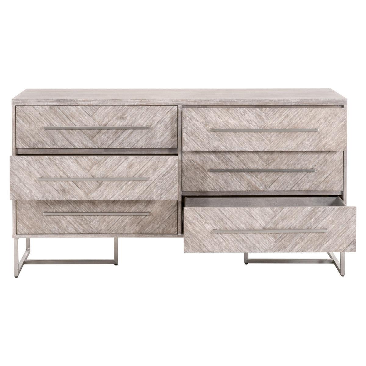 Mosaic 6-Drawer Double Dresser - Frankwebs