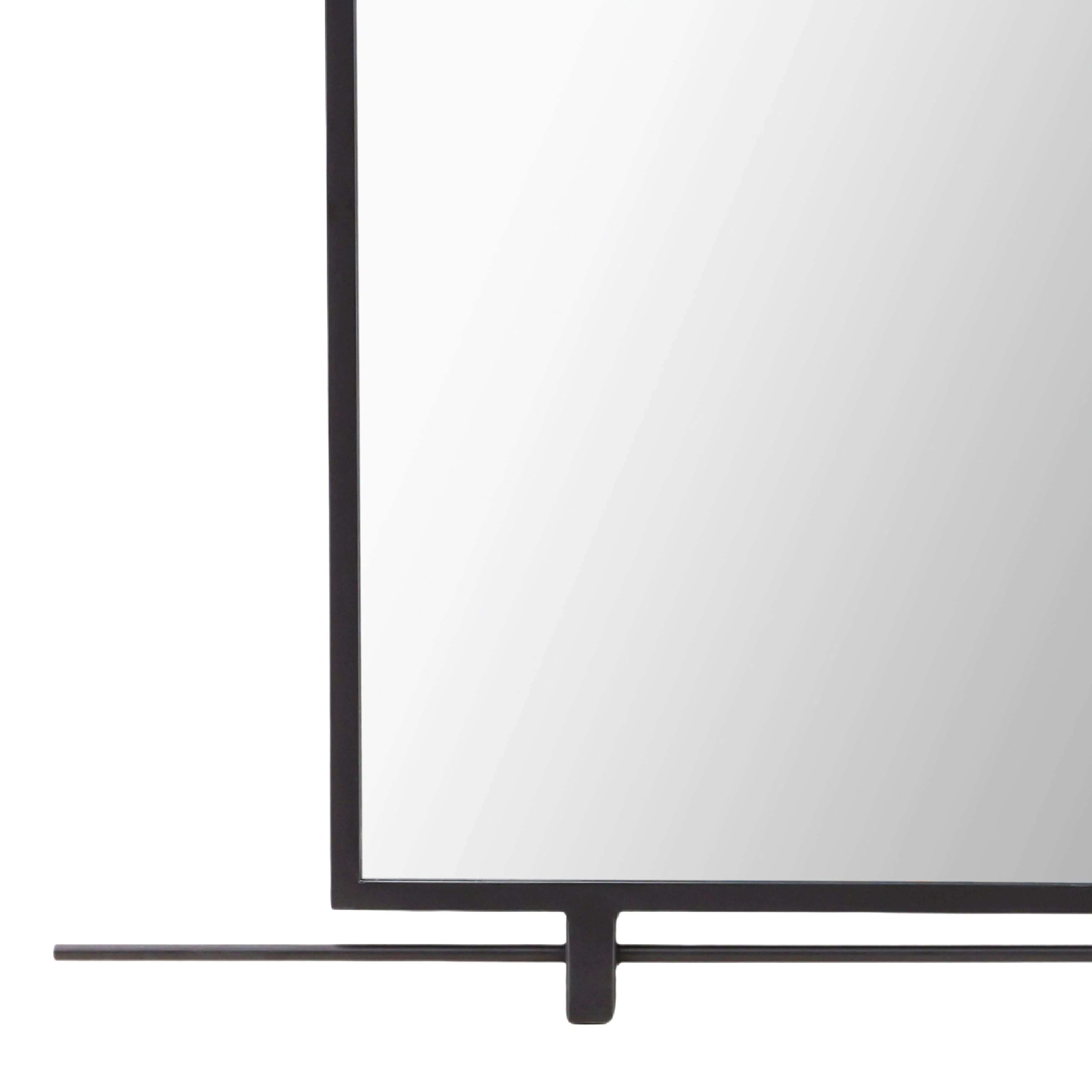 Yvonne Mirror Black - Frankwebs