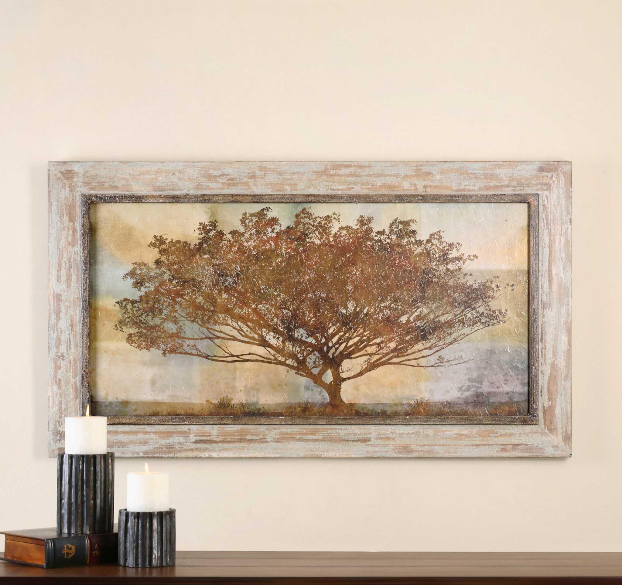 Autumn Radiance Sepia Framed Art - Frankwebs