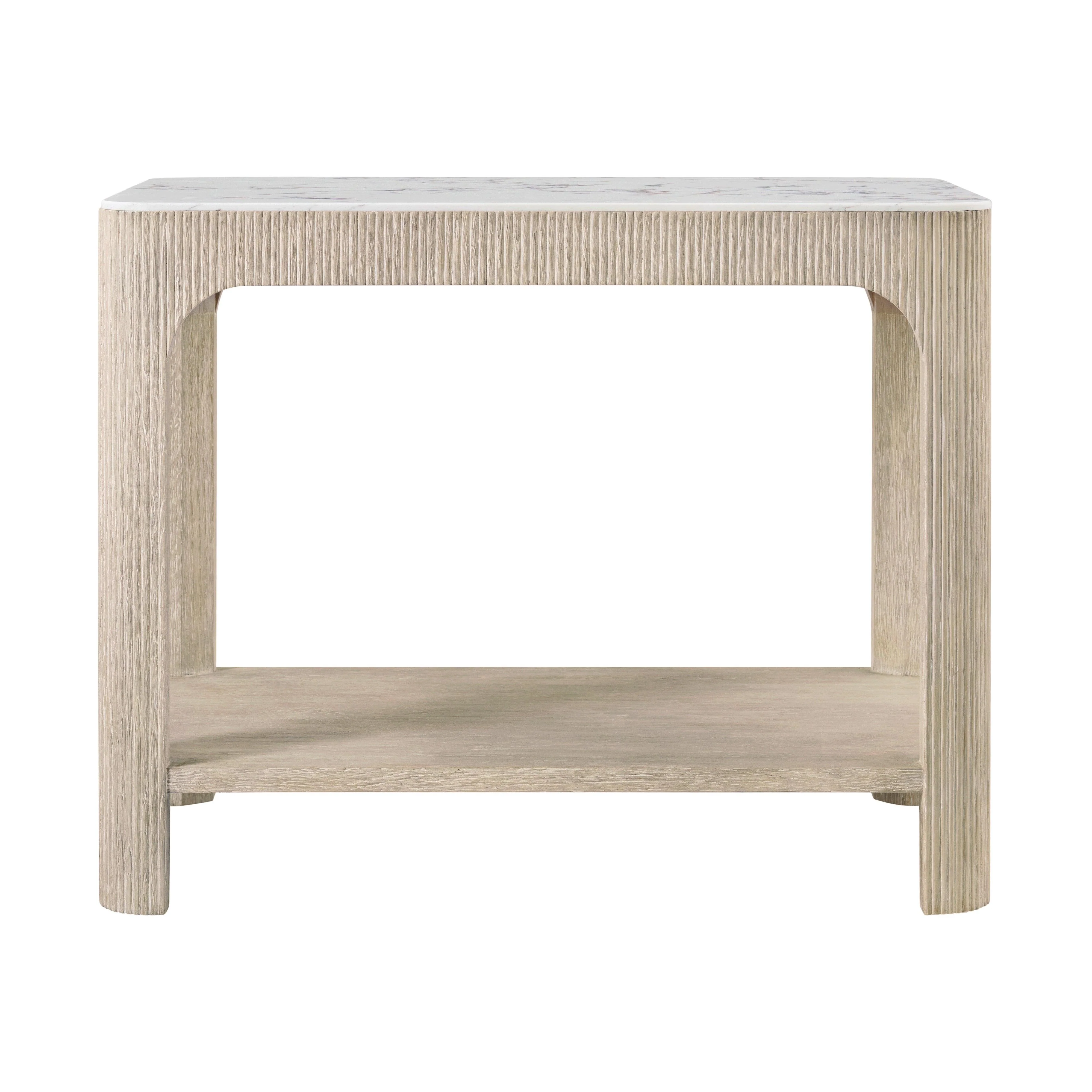 Horizon Rectangular Quartz Side Table - Frankwebs