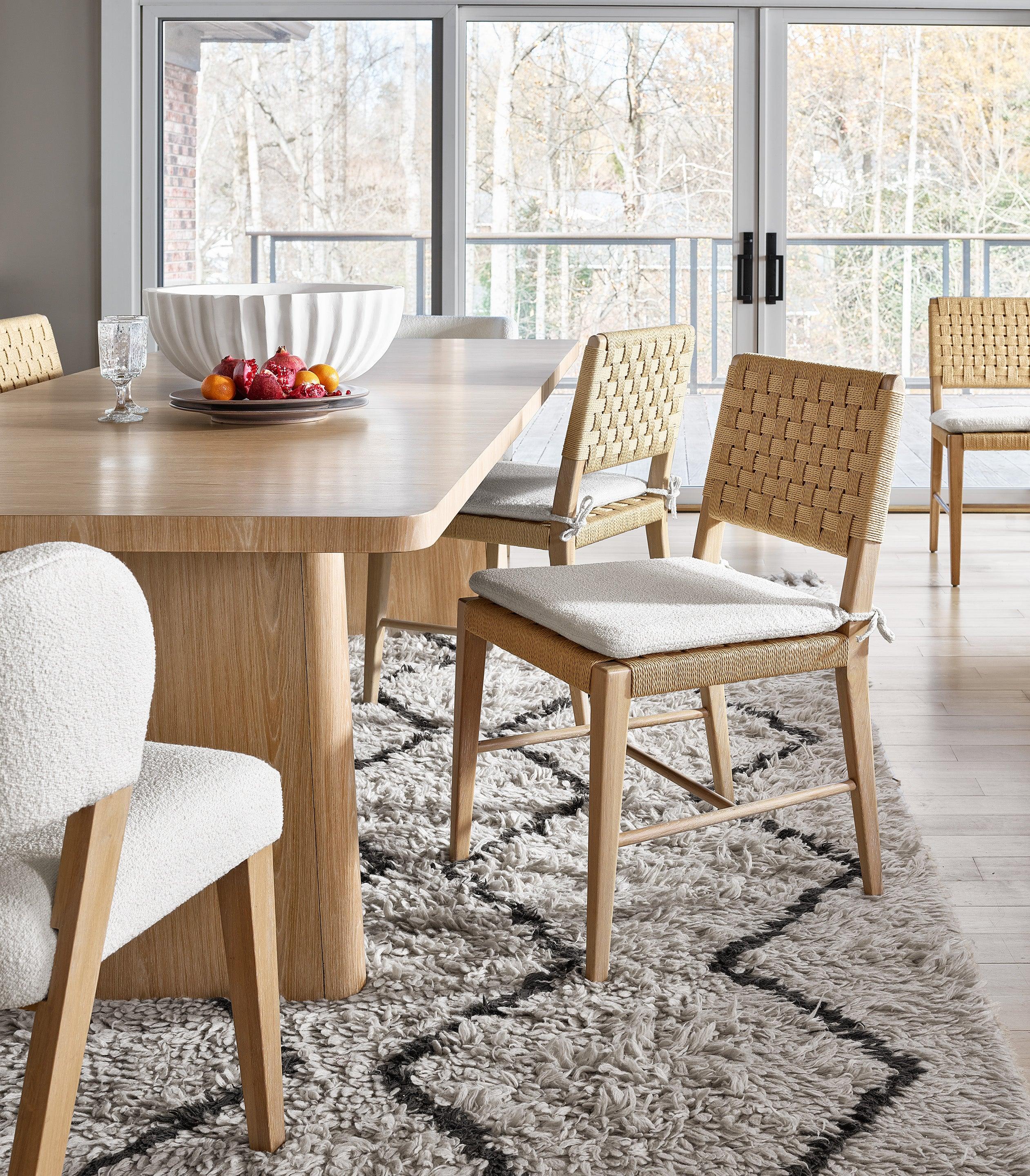 Modern Nomad Woven Side Chair - Set of 2 - Frankwebs