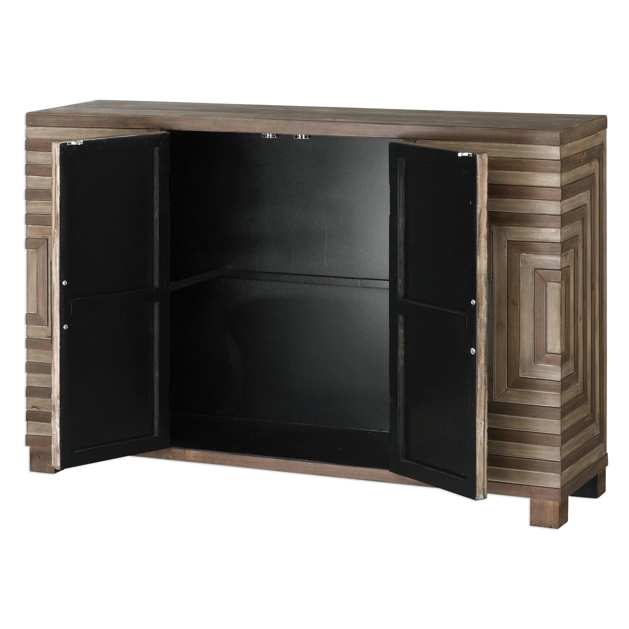 Layton Geometric Console Cabinet - Frankwebs