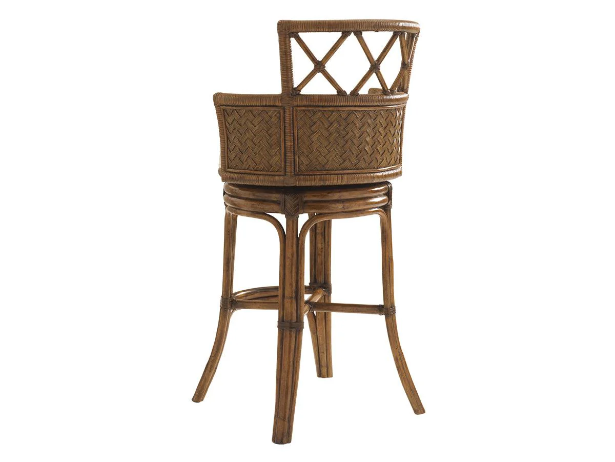 Bali Hai Kamala Bay Swivel Bar Stool - Frankwebs