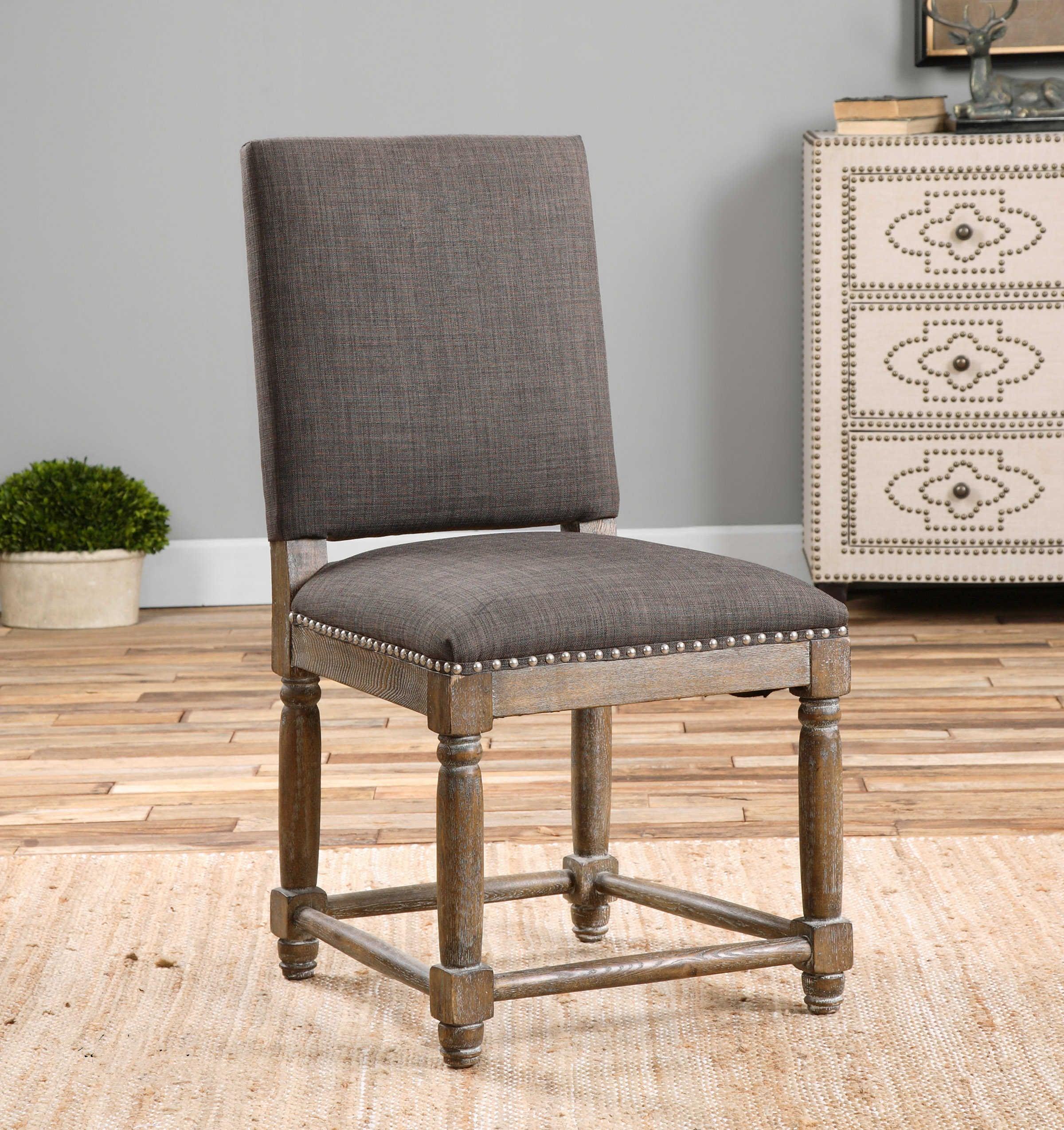 Laurens Gray Accent Chair - Frankwebs