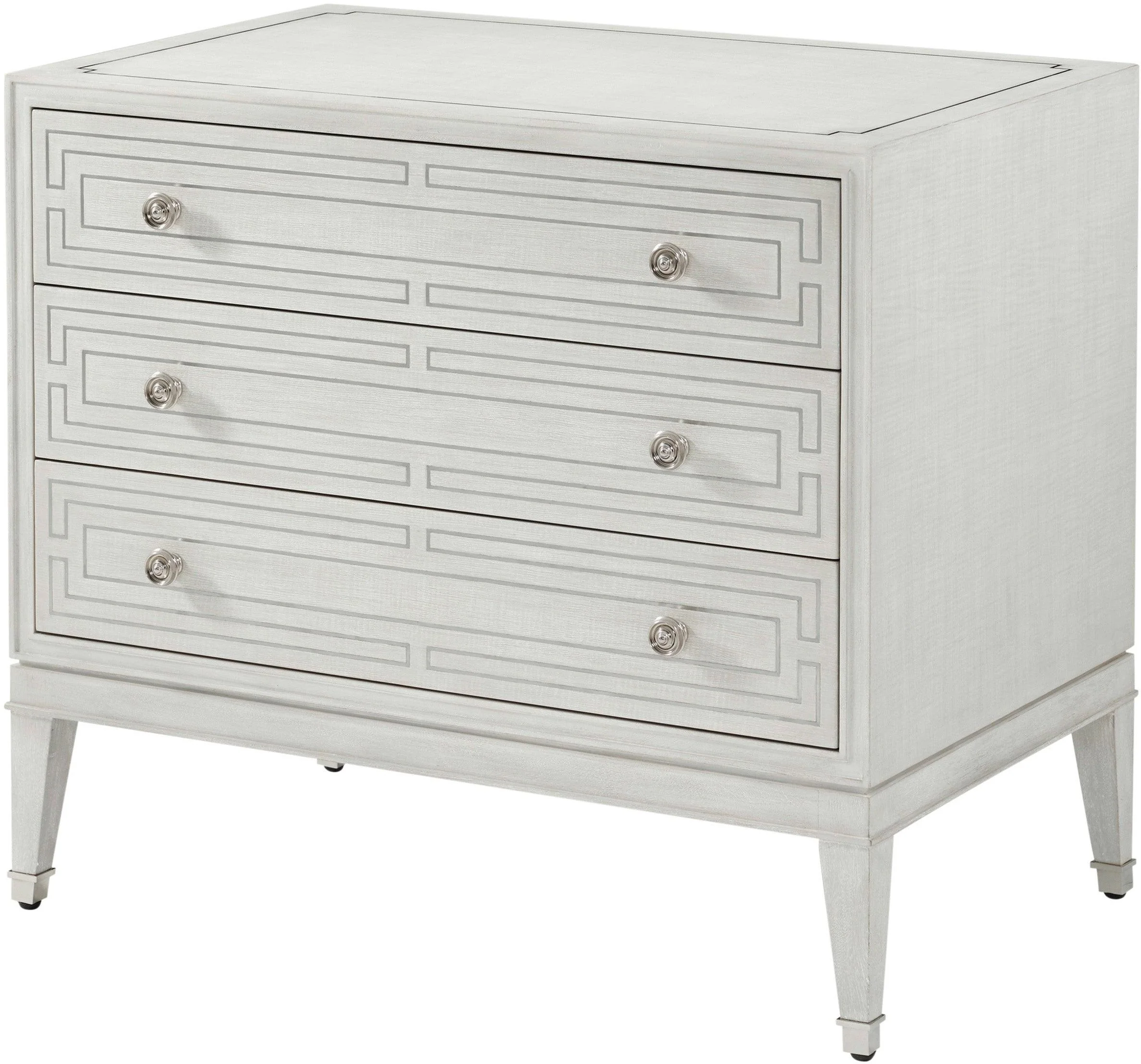 Spencer London 3-Drawer Nightstand - Frankwebs