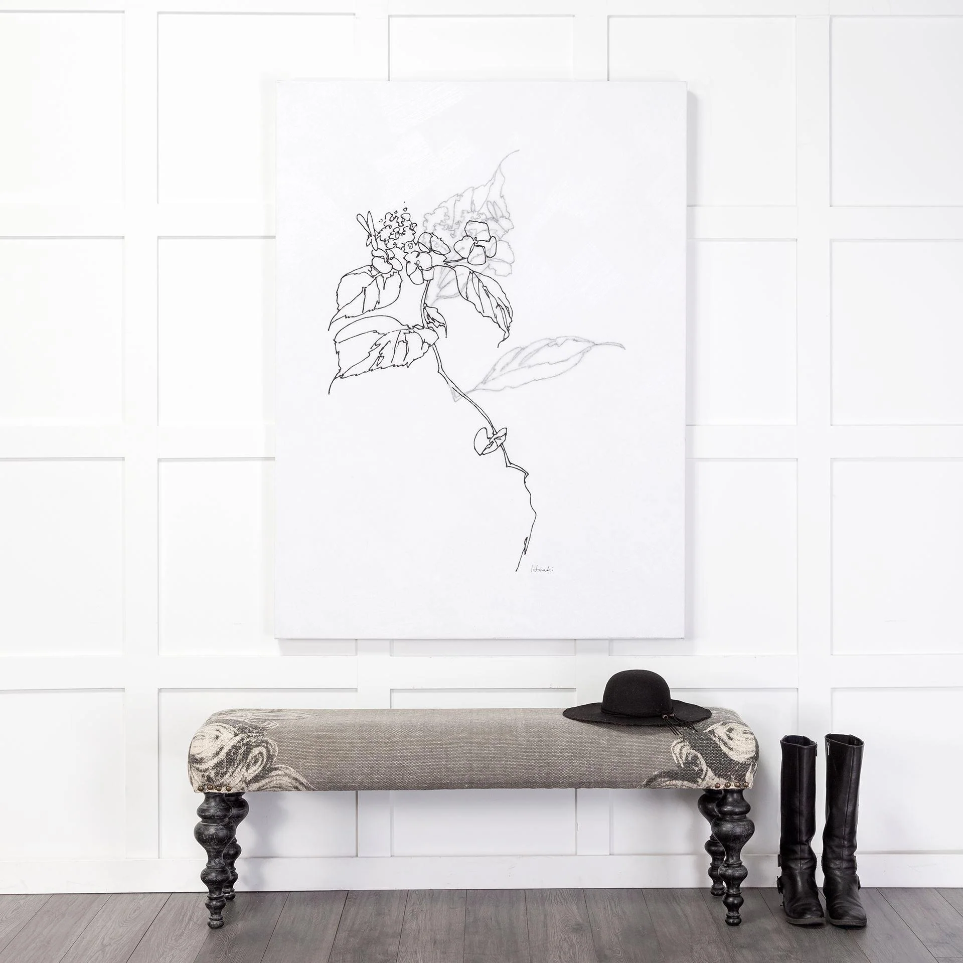 Alhambra Upholstered Accent Bench - Frankwebs