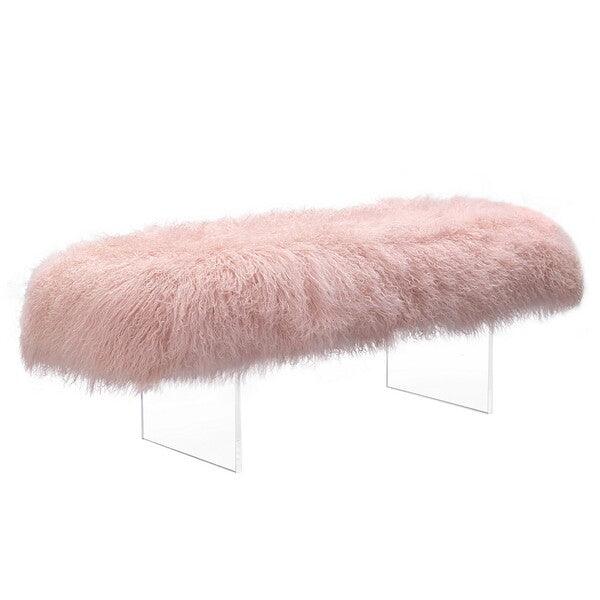 LILLIANA SHEEPSKIN OTTOMAN - Frankwebs