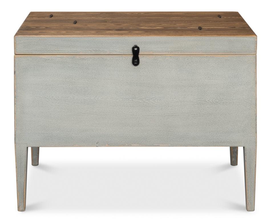 Trunk Side Table W/ Secret Storage - Frankwebs