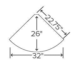 Marlowe IV Corner Curio Cabinet - Frankwebs