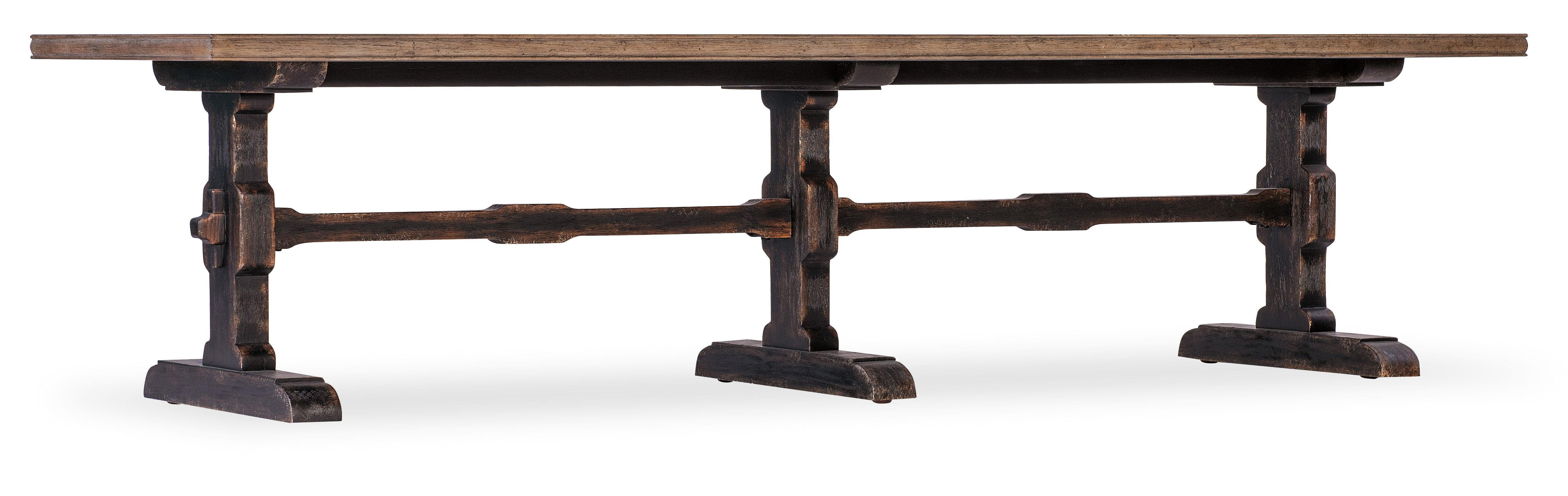 Americana Trestle Rectangle Cocktail Table - Frankwebs