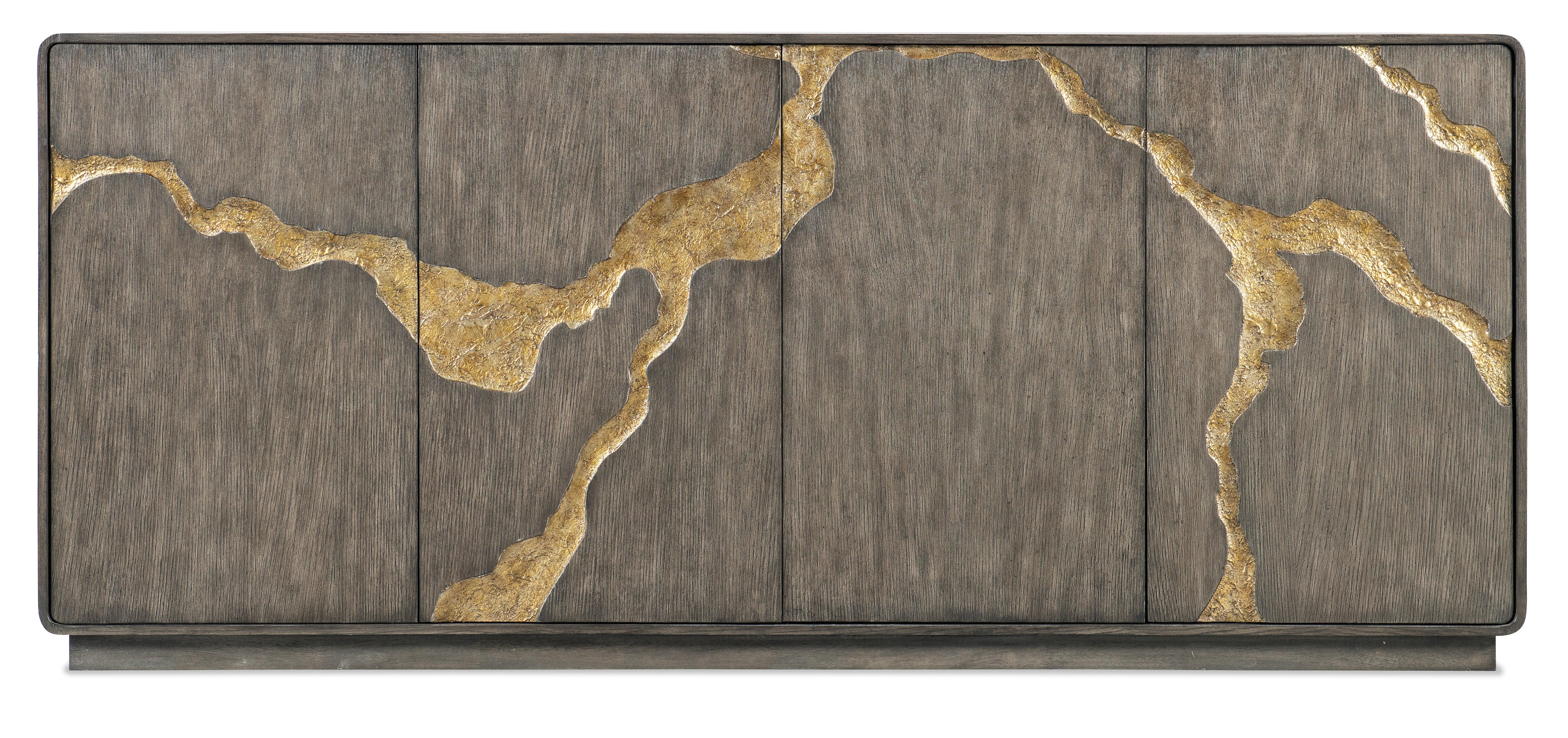 Melange Fissured Entertainment Credenza - Frankwebs