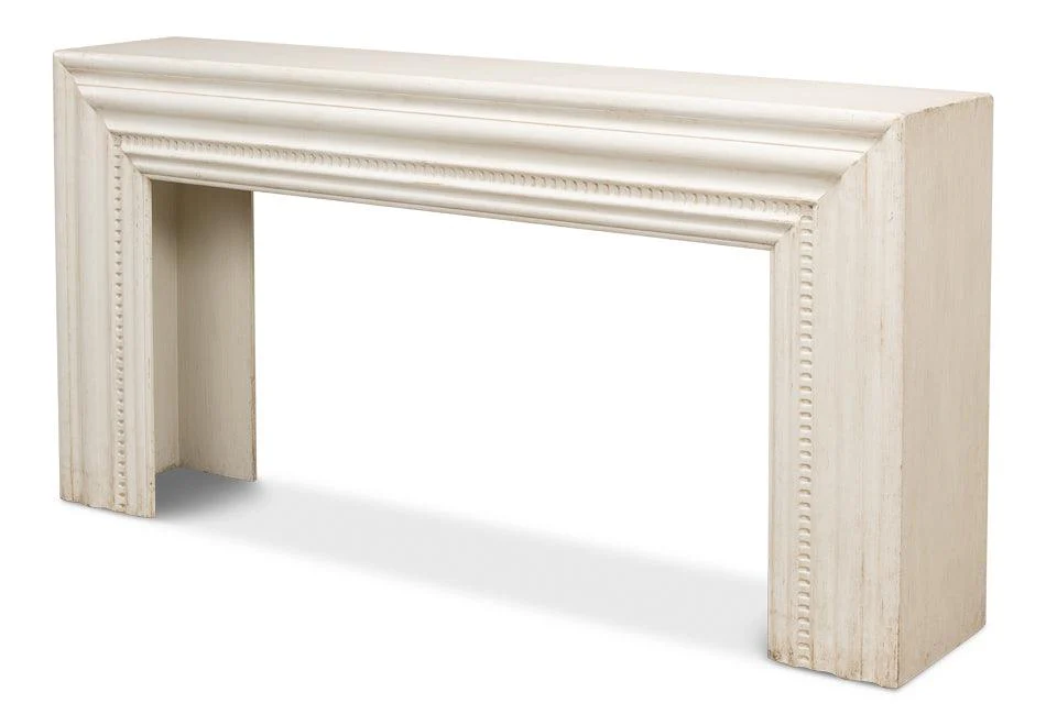 Mantel Console - Antique White - Frankwebs