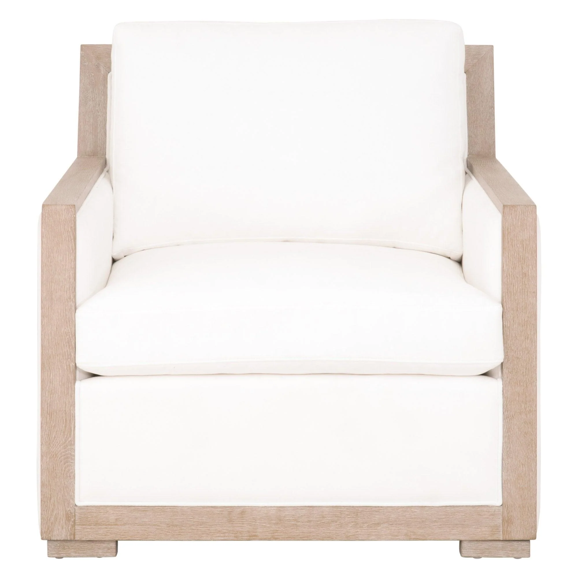 Manhattan Wood Trim Sofa Chair - Frankwebs