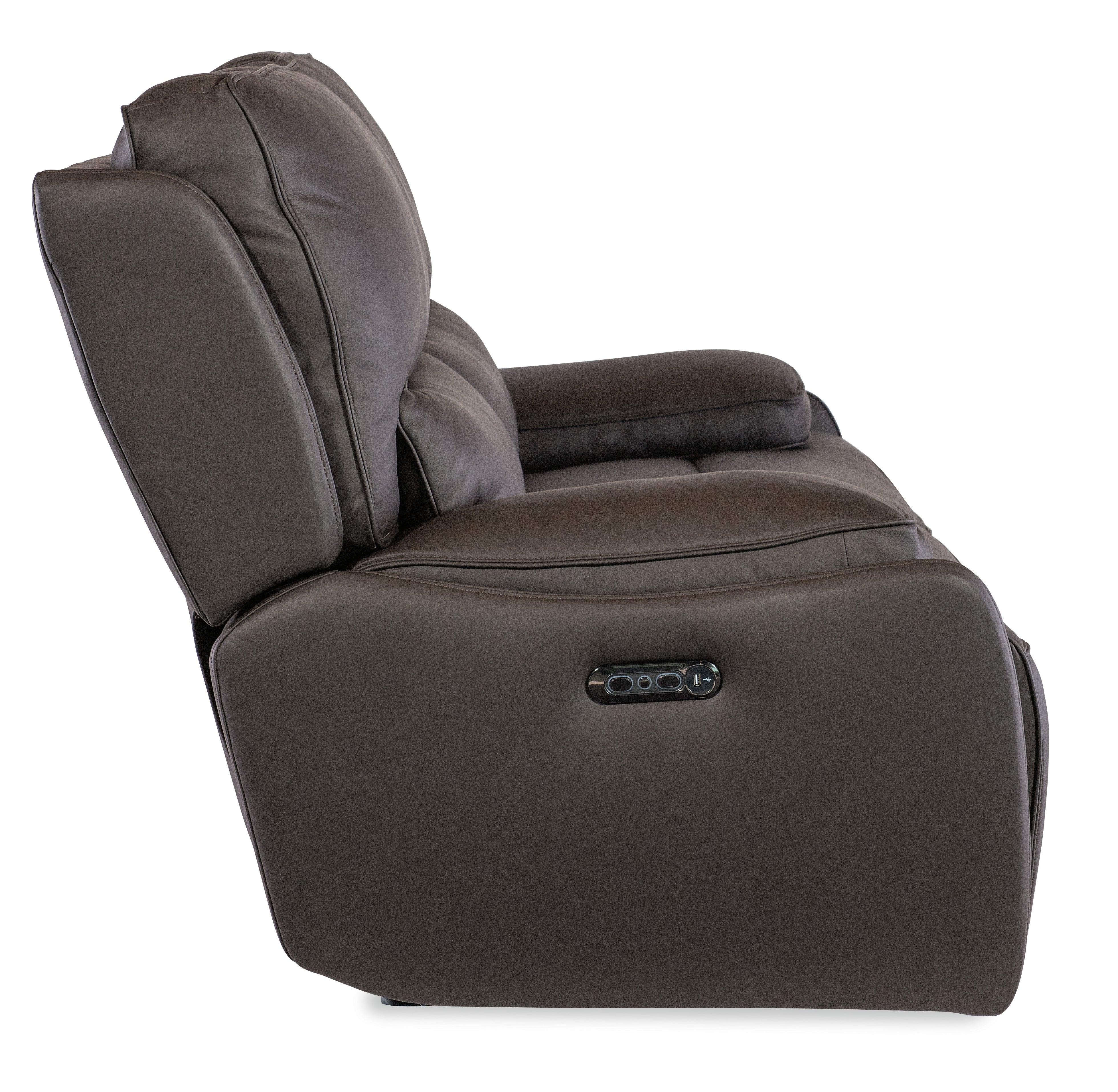 Kramer Zero Gravity Power Sofa w/ Power Headrest - Brown - Frankwebs
