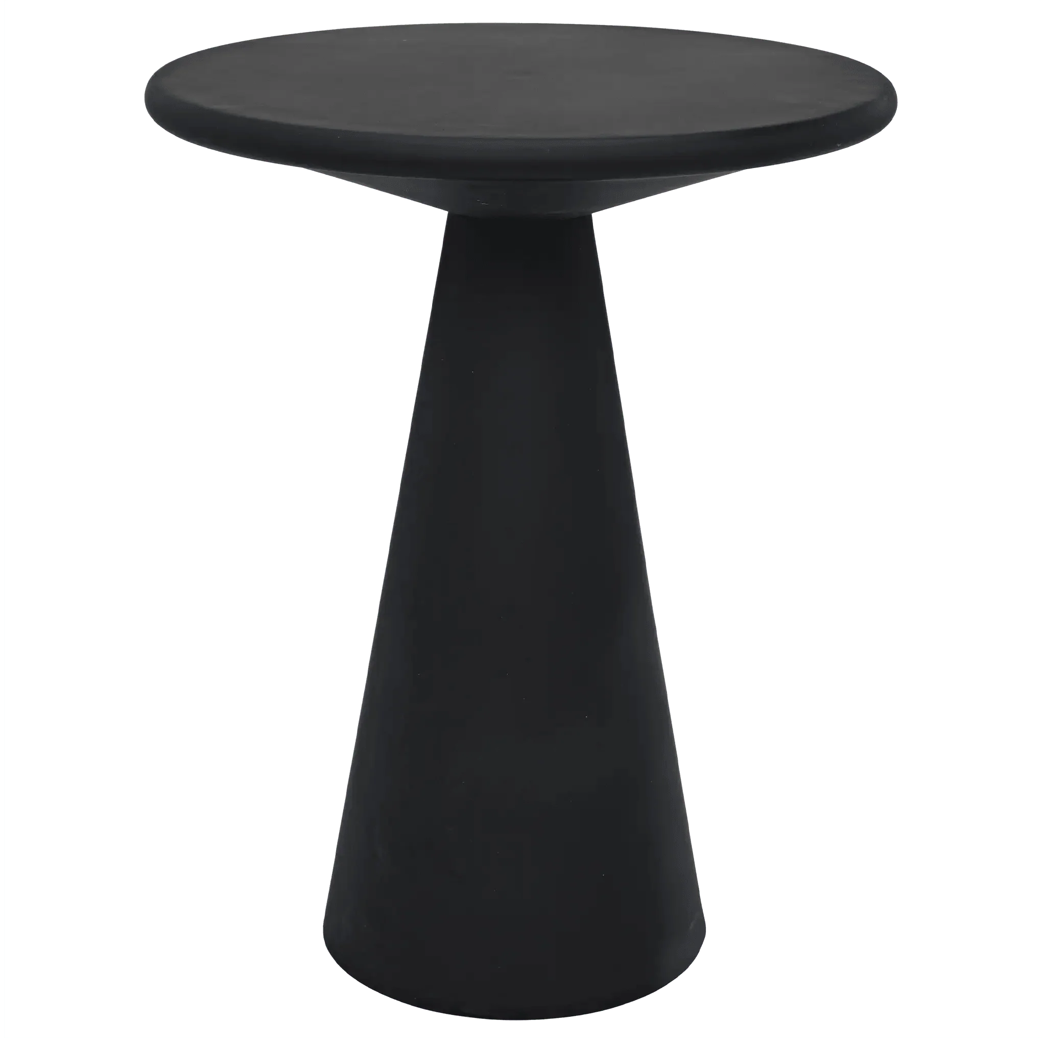 Idiom Side Table, Black Steel - Frankwebs